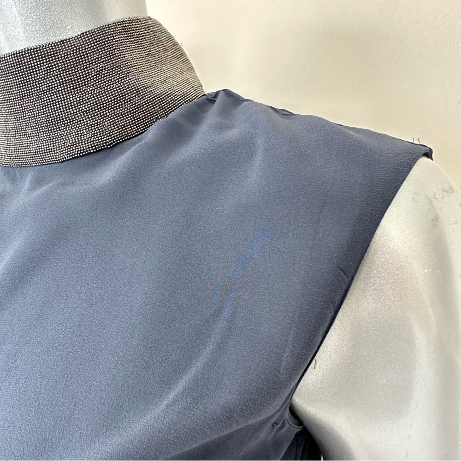 Brunello Cucinelli Brunello Cucinelli women silk blouse size S Retail 1450$ Size S / US 4 / IT 40 - 3 Thumbnail