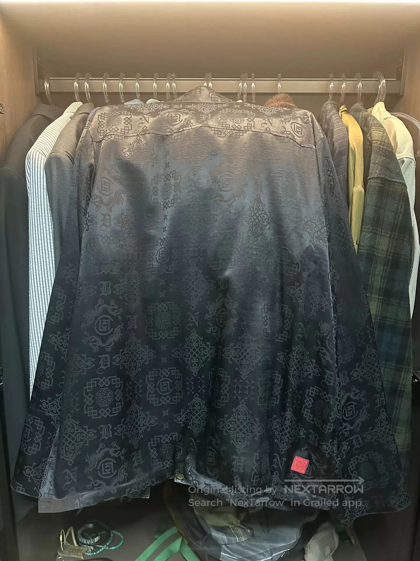 CLOT CLOT x Neighborhood Black Silk Jacket. Size US L / EU 52-54 / 3 - 2 Thumbnail