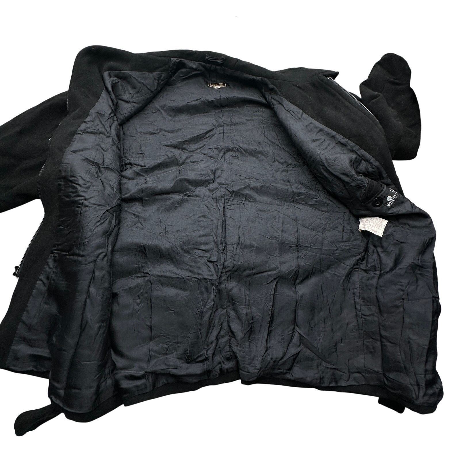 Bachrach Vintage Bachrach Wool Coat Overcoat Mens 2XL Black Button Size US XXL / EU 58 / 5 - 13 Thumbnail
