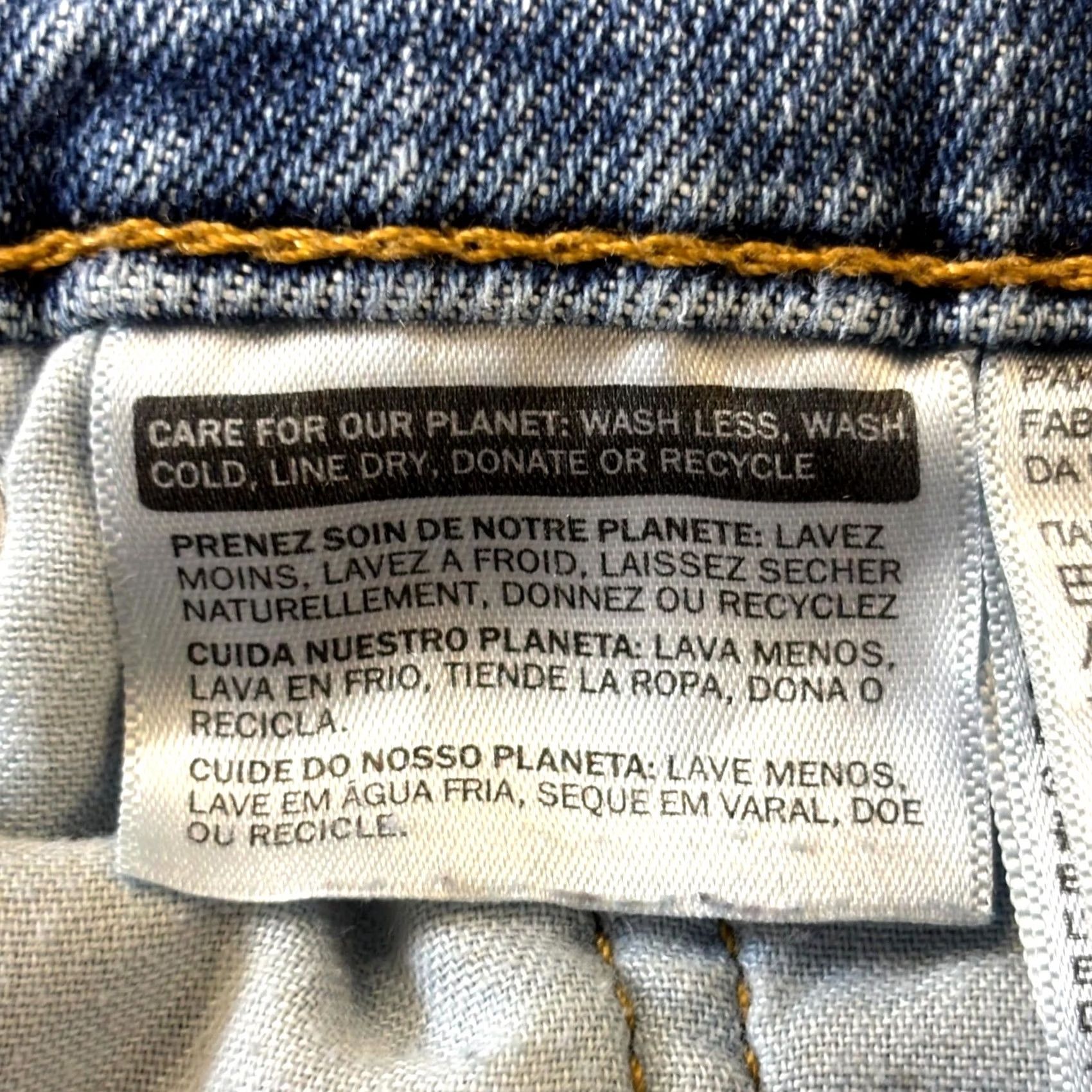 Levi's Levi's 505 Jeans Men's 34x30 Blue Denim Medium Wash Regular Fit Straight Leg Size US 34 / EU 50 - 6 Thumbnail