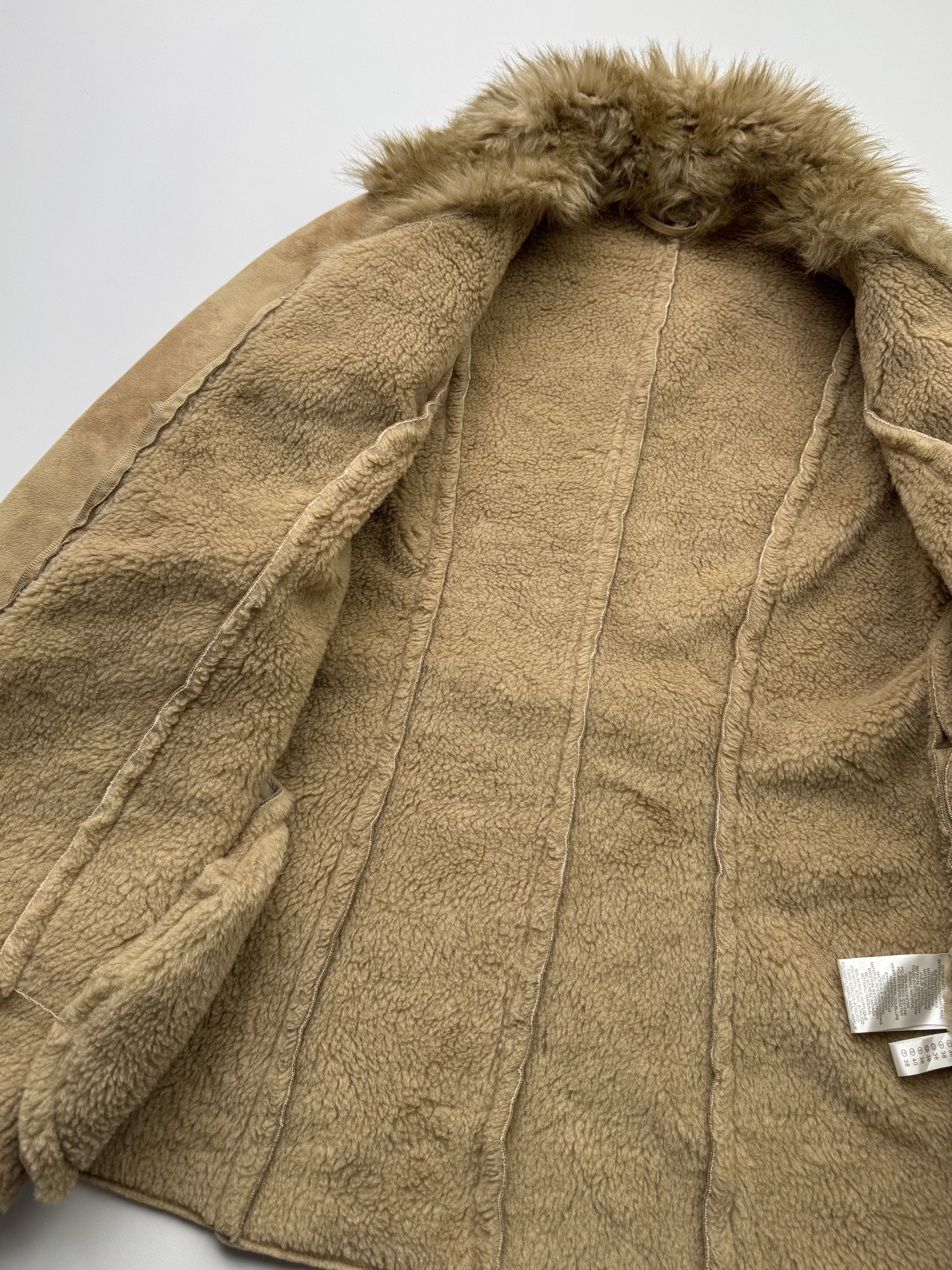 Vintage Vintage Faded Faux Sheepskin Coat B443(V502)E2 Size M / US 6-8 / IT 42-44 - 6 Thumbnail