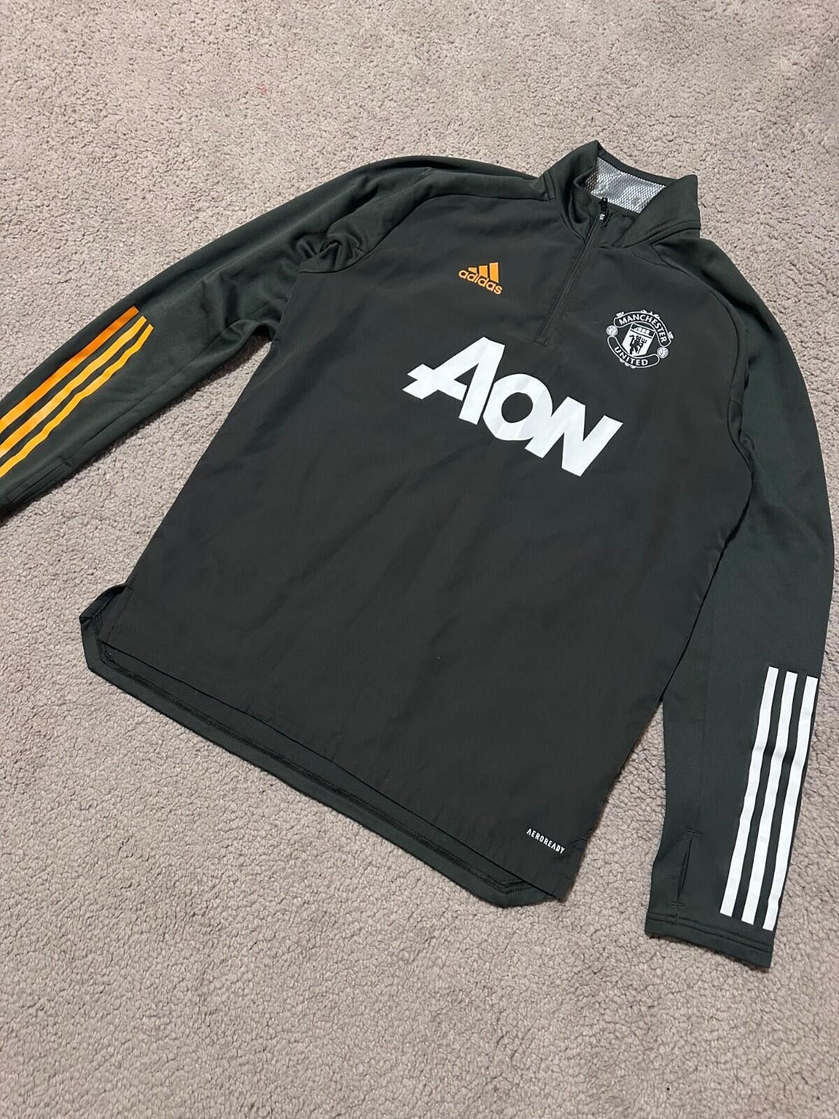 Adidas MANCHESTER UNITED ADIDAS 20/21 FOOTBALL SOCCER TRAINING Size US M / EU 48-50 / 2 - 2 Thumbnail