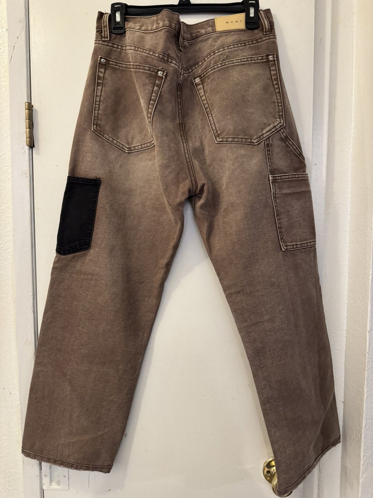MNML MNML Loose Fit Carpenter Jeans Vintage Wash Size 32x30 Size US 32 / EU 48 - 3 Thumbnail