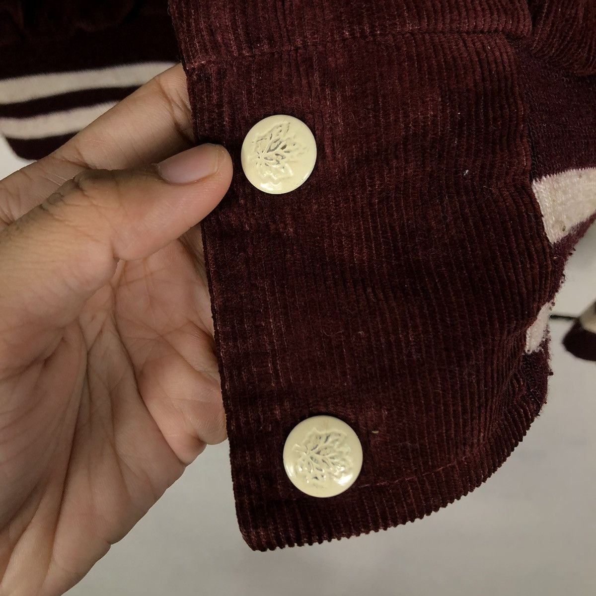 Vintage 🔥VINTAGE JUMPER CORDUROY BOMBER JACKET MAPLE MADE IN USA Size US S / EU 44-46 / 1 - 18 Thumbnail