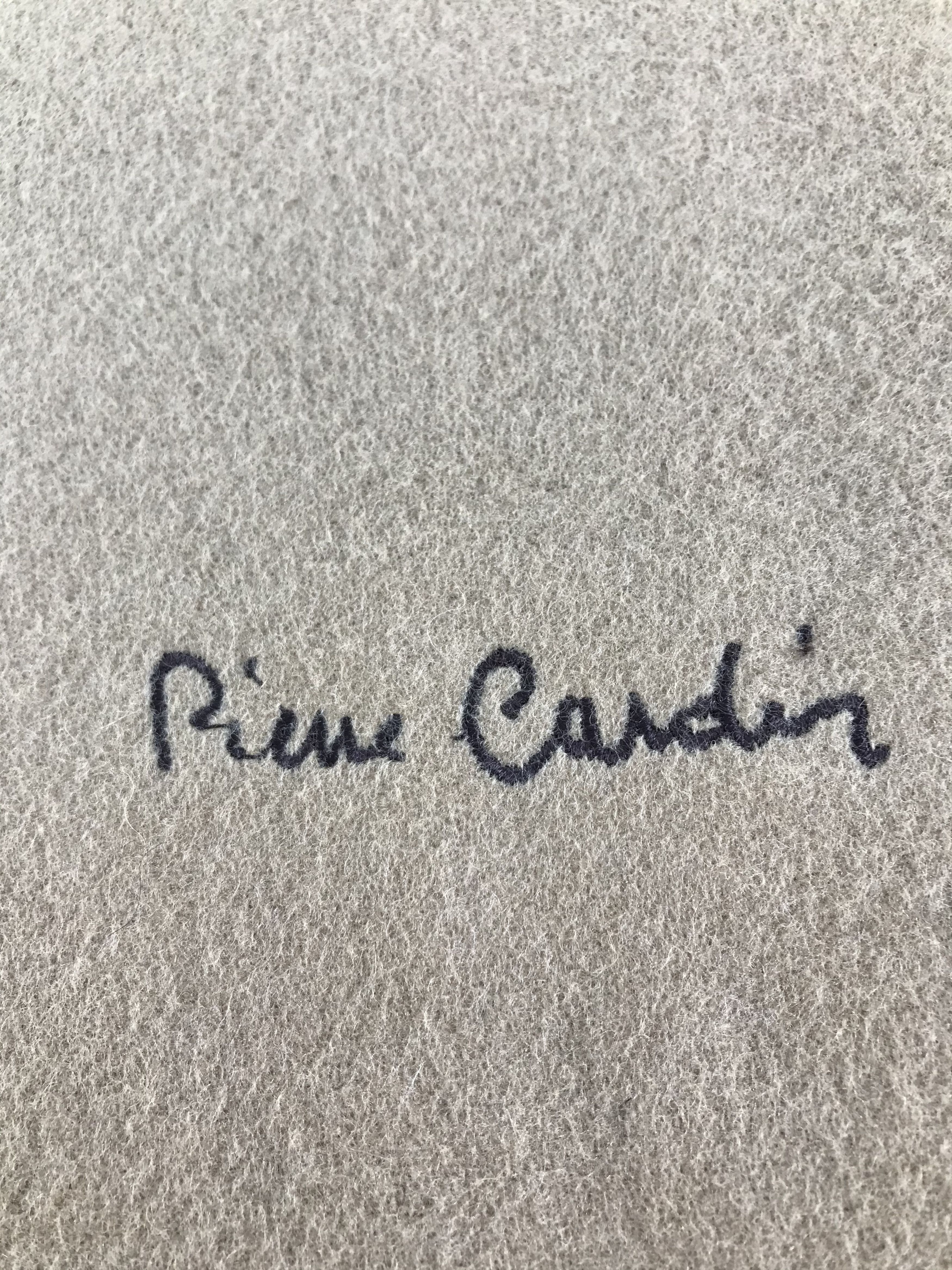 Pierre Cardin Pierre Cardin Tan Wool Scarf Muffler V150 Size ONE SIZE - 4 Thumbnail