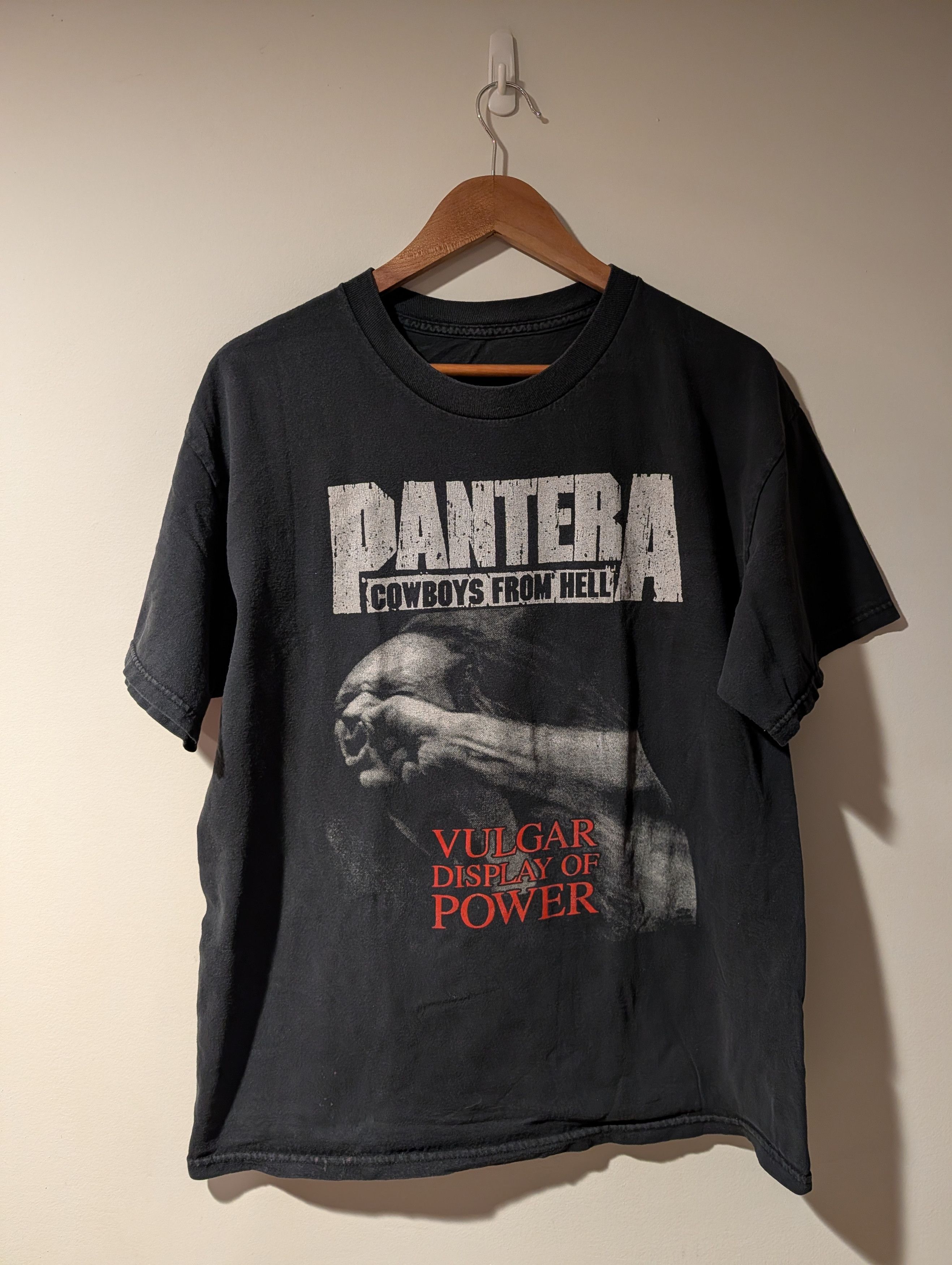Band Tees Vintage Y2K Pantera Cowboys From Hell Vulgar Display T-Shirt Size US M / EU 48-50 / 2 - 1 Thumbnail