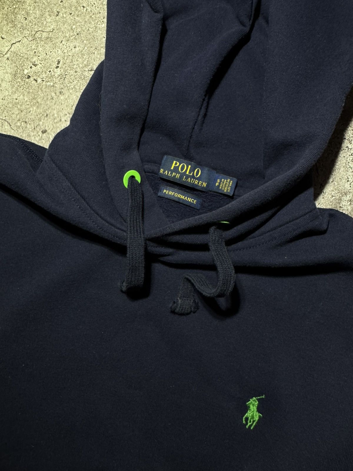 Polo Ralph Lauren Polo Ralph Lauren Vintage Blue Basic Hoodie Streetwear y2k Size US S / EU 44-46 / 1 - 7 Thumbnail