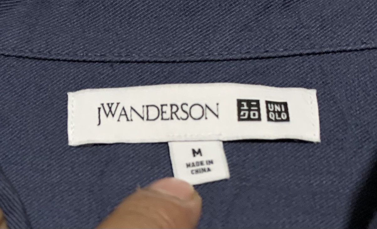 Japanese Brand Uniqlo JW Anderson Flannel Shirt Button Ups Nice Design Size US M / EU 48-50 / 2 - 7 Thumbnail