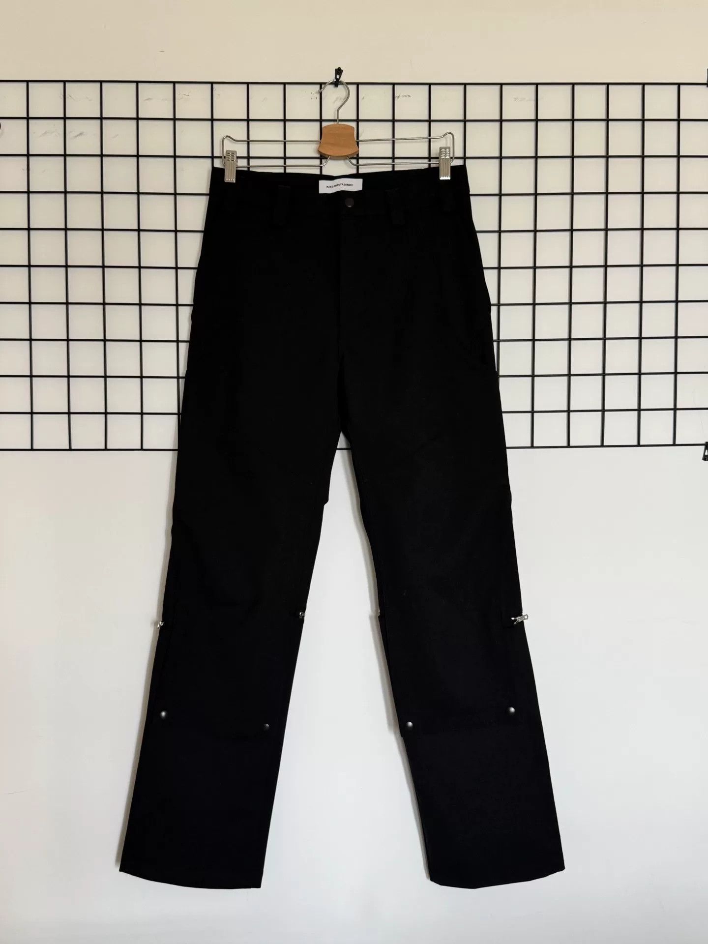 Kiko Kostadinov Kiko Kostadinov Black Casual Pants Size US 32 / EU 48 - 1 Thumbnail