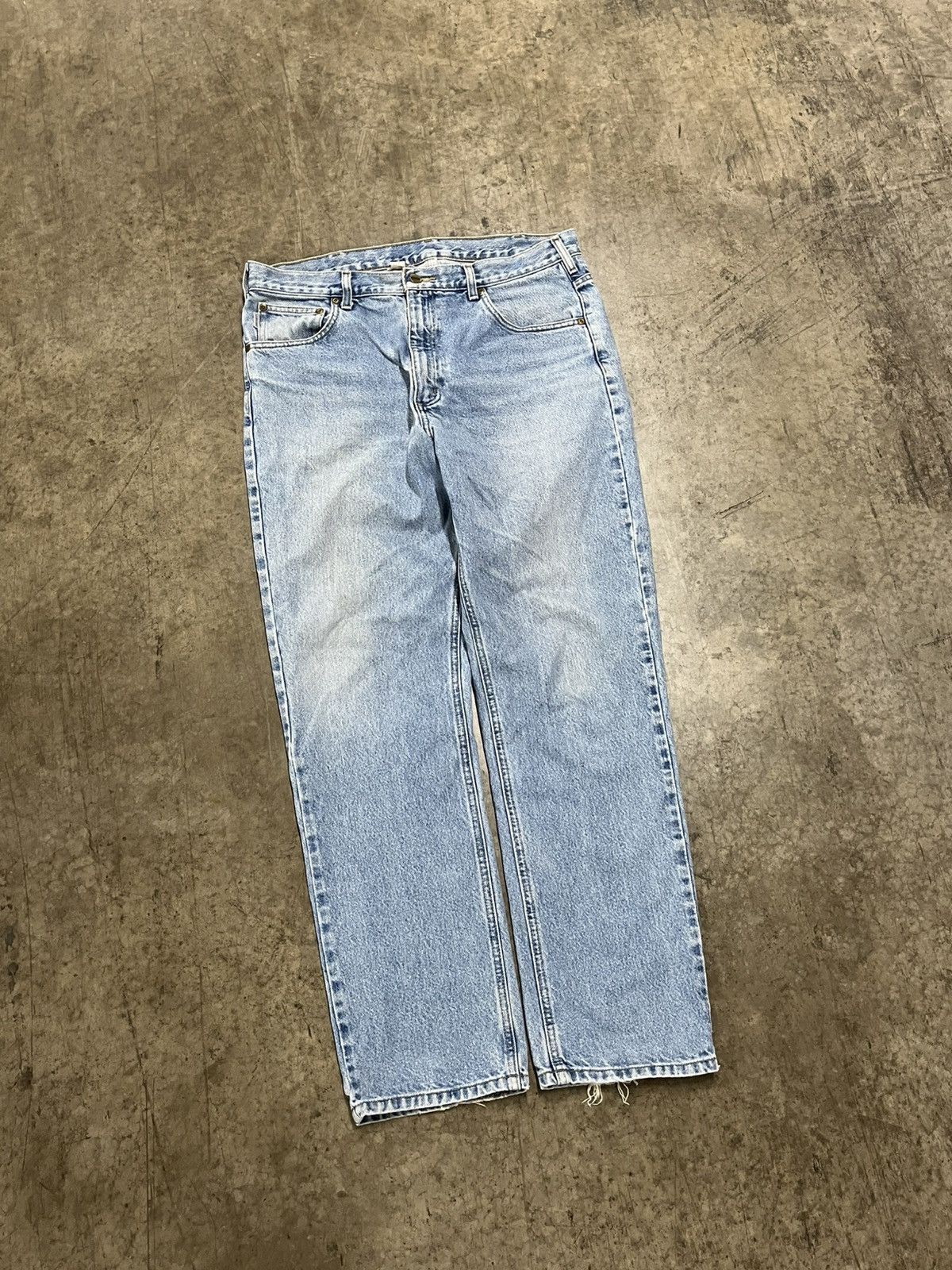 Carhartt × Vintage Carhartt vintage baggy fit denim pants skater hype Size US 36 / EU 52 - 5 Thumbnail