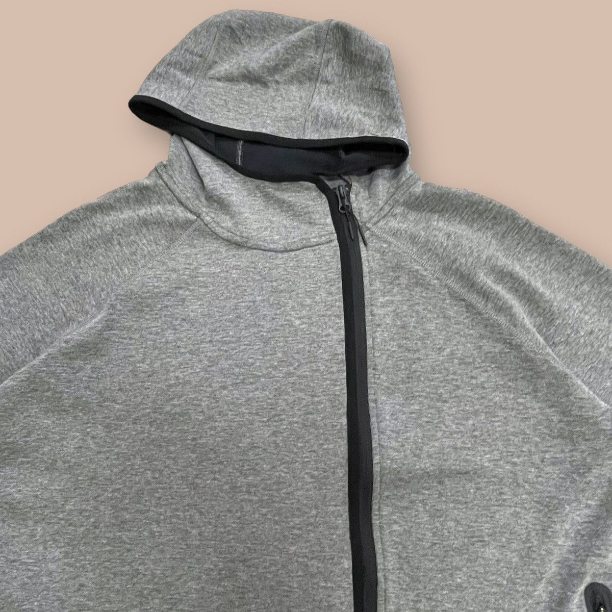 Nike Nike Tech Fleece Women's Full Zip Cape Hoodie Carbon Heather Size L / US 10 / IT 46 - 7 Thumbnail