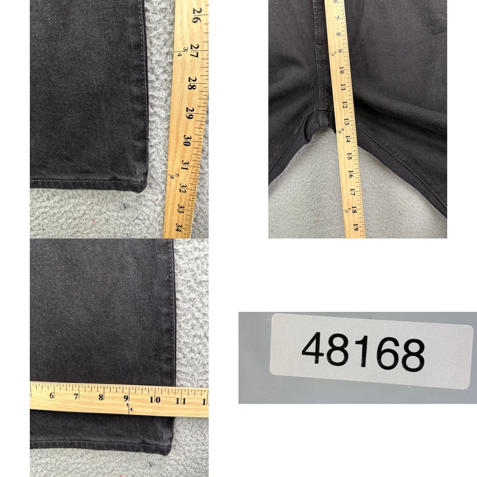 Madewell VINTAGE Madewell The Perfect Vintage Flare Jeans Women 31 Black Wide-Leg Denim Pants NEW Jeans Women 31 Black Wide-Leg Flare Vintage Madewell Size 24" / US 00 / IT 34 - 8 Thumbnail