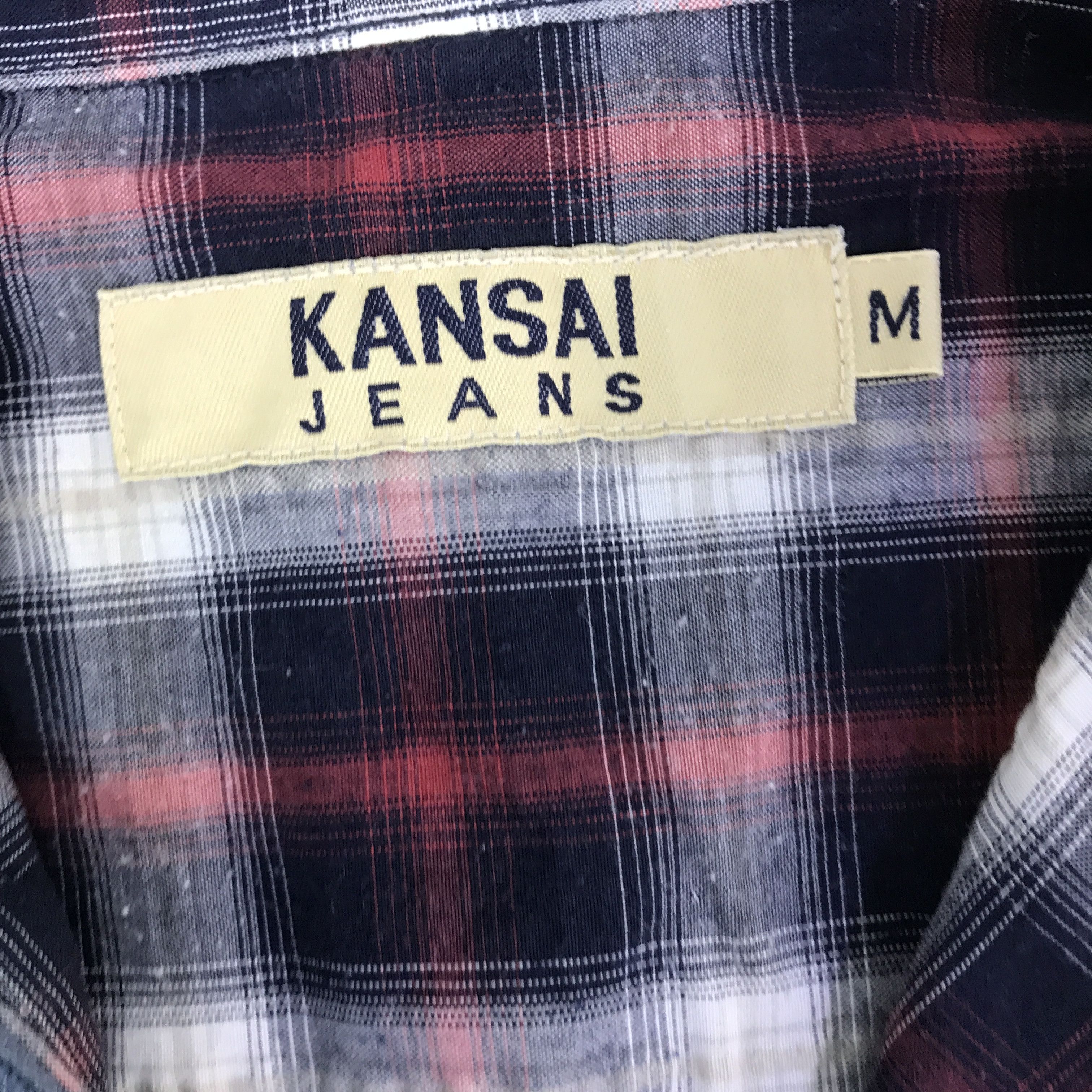 Kansai Yamamoto kansai yamamoto Flannel zipper jacket K109B1 Size US M / EU 48-50 / 2 - 9 Thumbnail