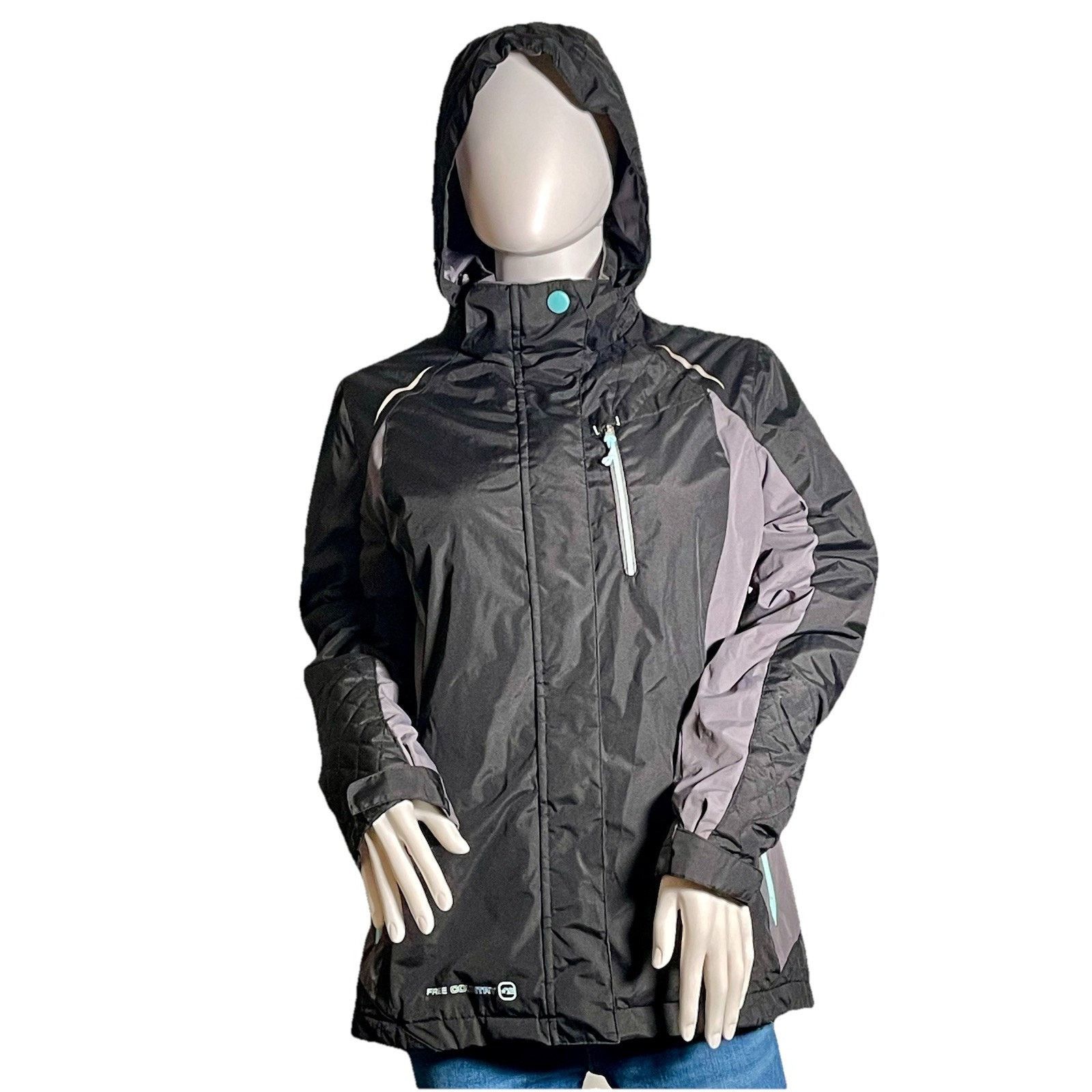 Free Country Free Country Black Outer (Missing Zipped Liner) Jacket S Size S / US 4 / IT 40 - 1 Thumbnail