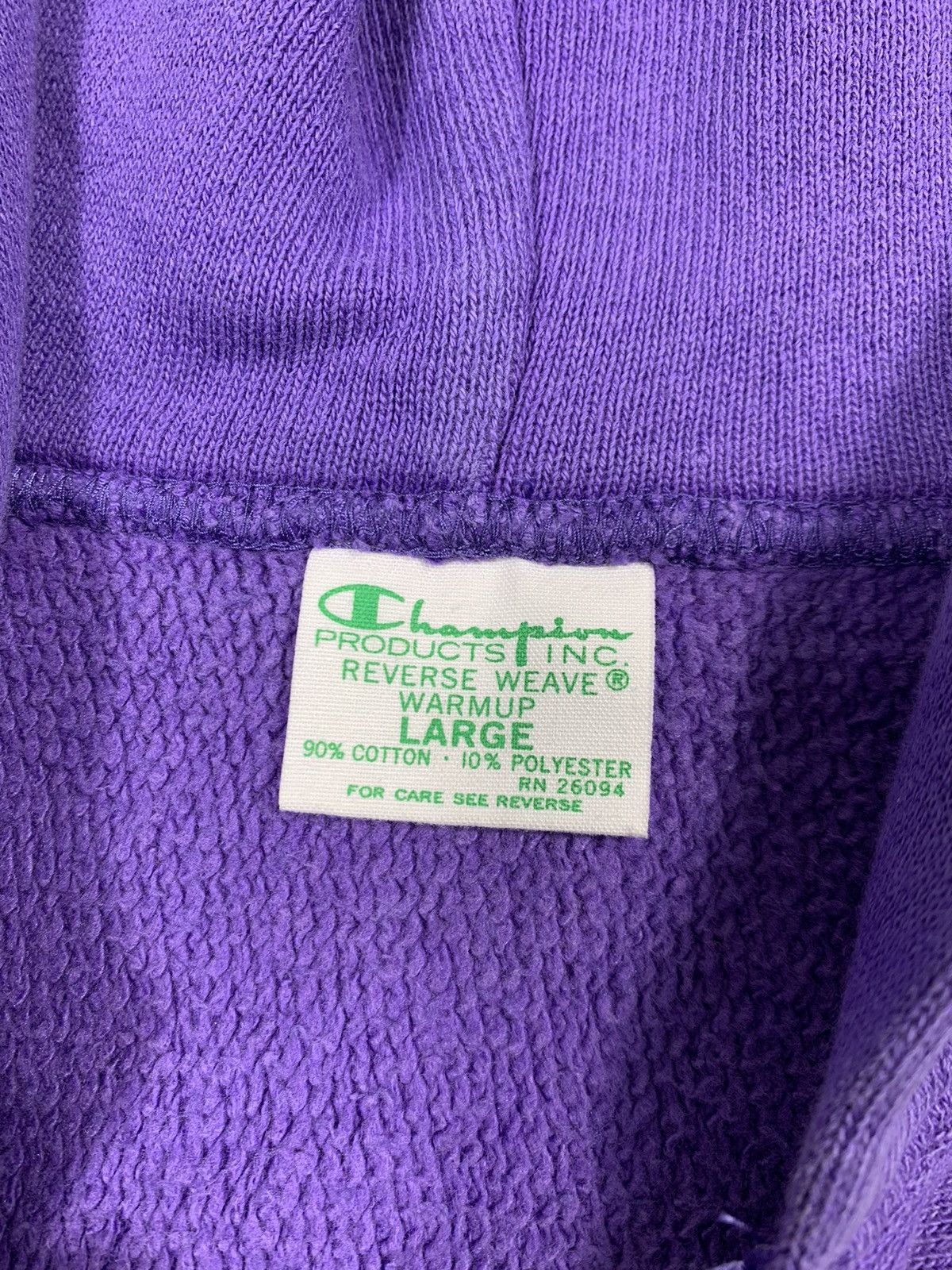Champion × Vintage 2000s Champion Reverse weave mississippi city ZipHoodie Size US L / EU 52-54 / 3 - 11 Thumbnail