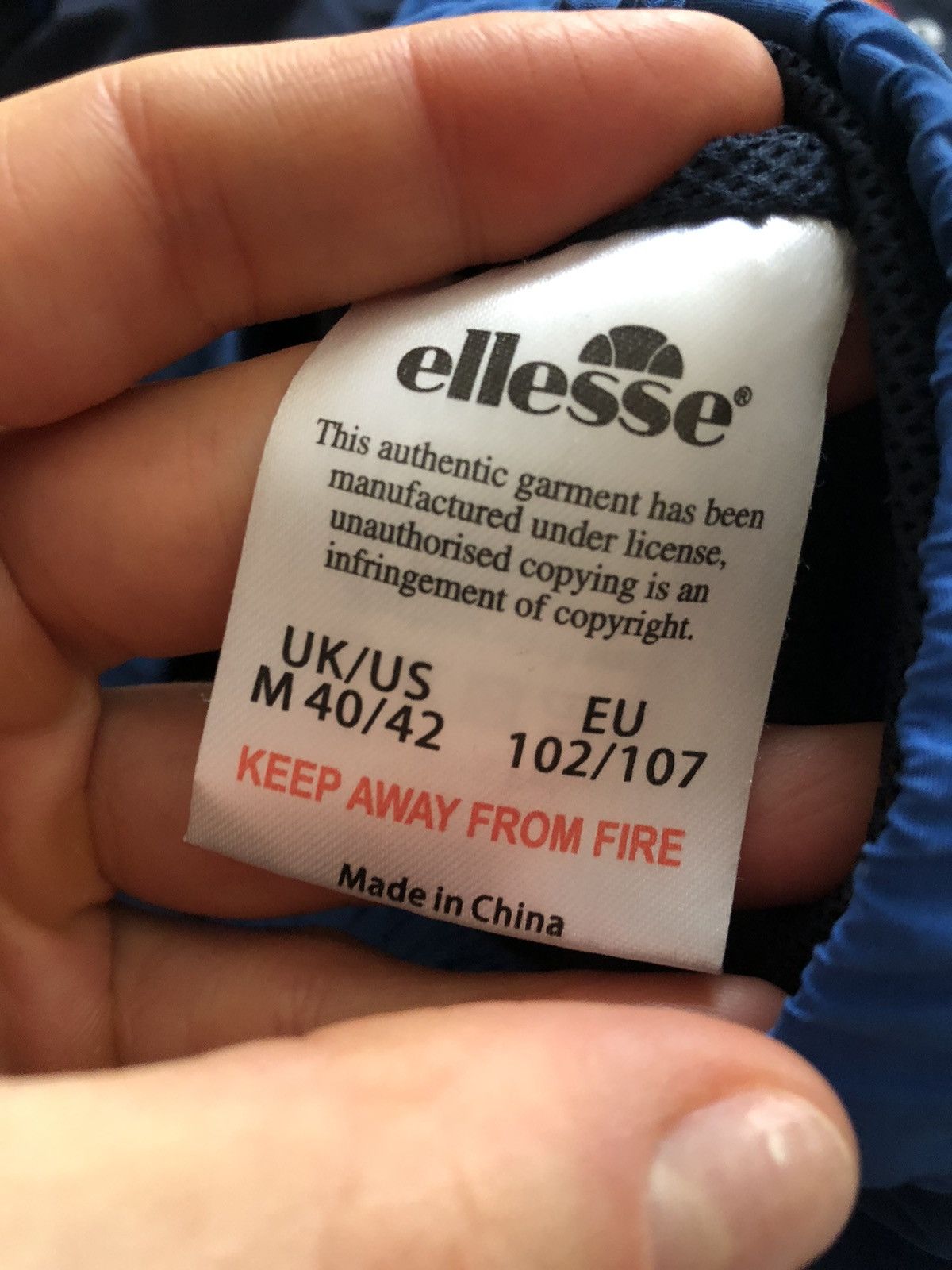 Ellesse ELLESSE ITALIA VINTAGE SPORT ZIP JACKET Size US M / EU 48-50 / 2 - 6 Thumbnail