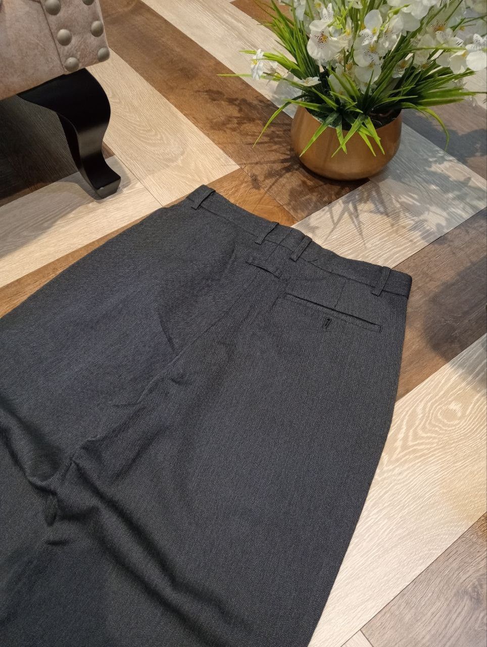 Jean Paul Gaultier VINTAGE JEAN PAUL GAULTIER CLASSIQUE WOOL TROUSER PANTS Size US 30 / EU 46 - 9 Thumbnail