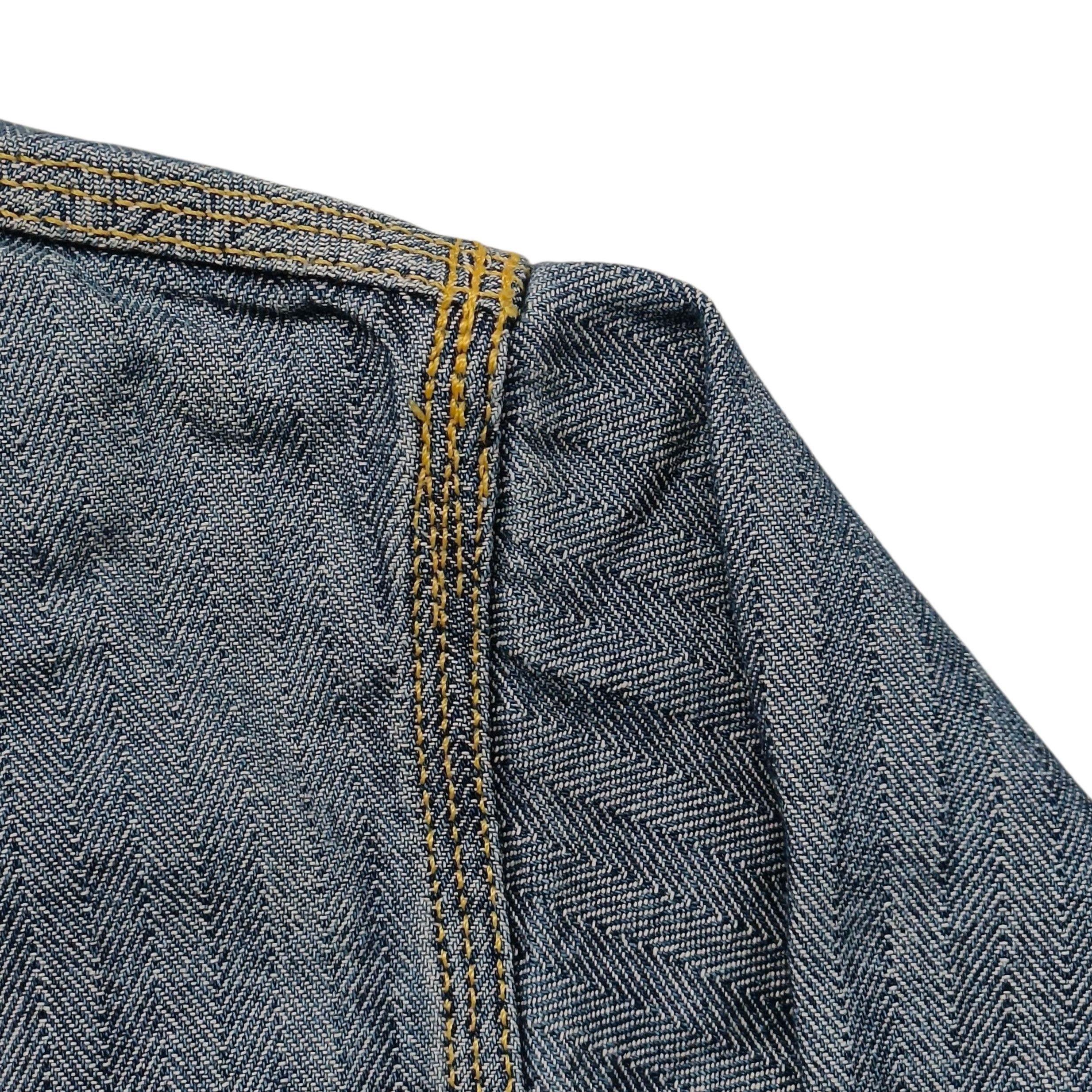 Vintage ‎Vintage Pinecone Chore Jacket Denim Herringbone Twill Size US S / EU 44-46 / 1 - 5 Thumbnail