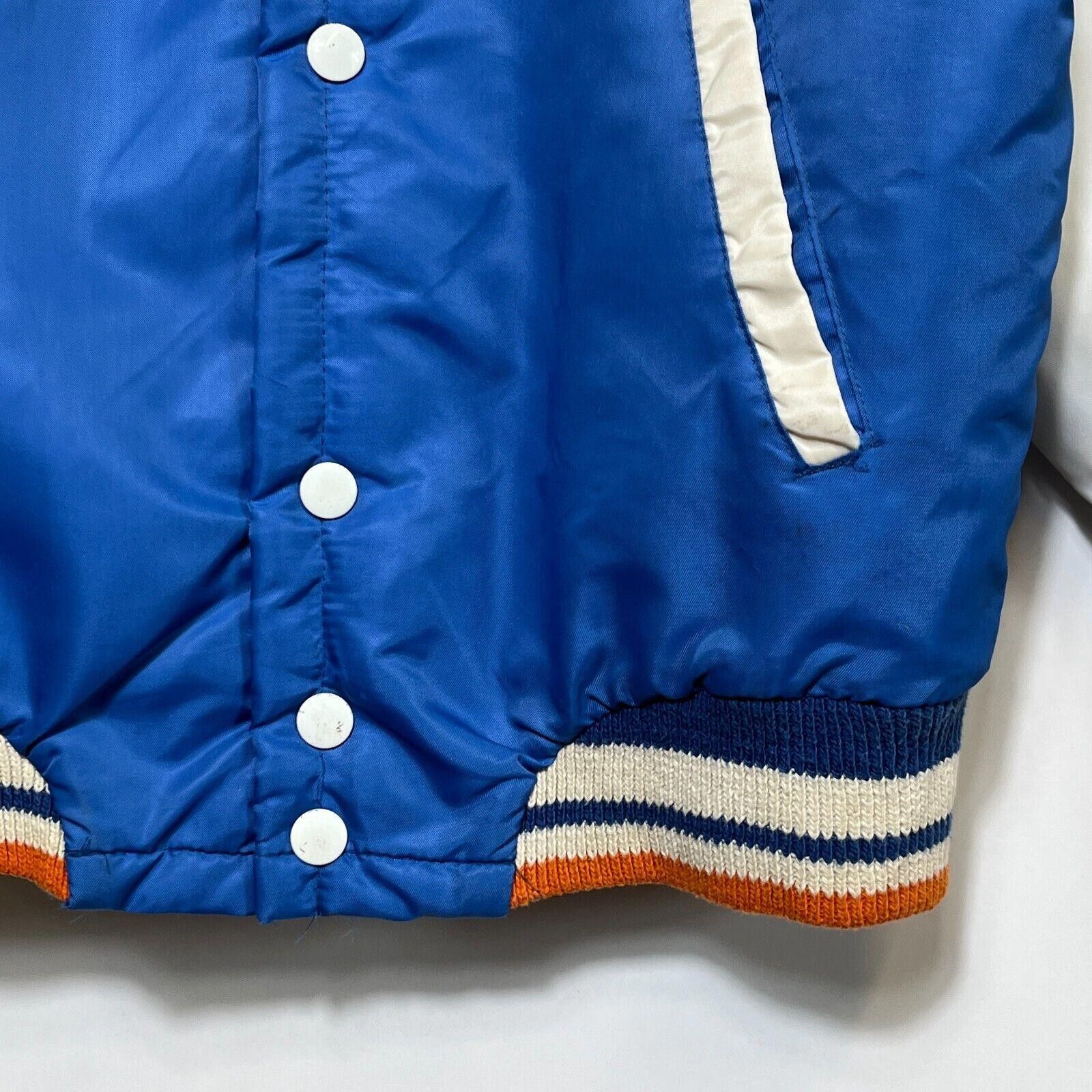 NBA × Vintage Vintage 70s NBA Buffalo Braves Blue Satin Jacket Kids Size Size US XXS / EU 40 - 7 Thumbnail
