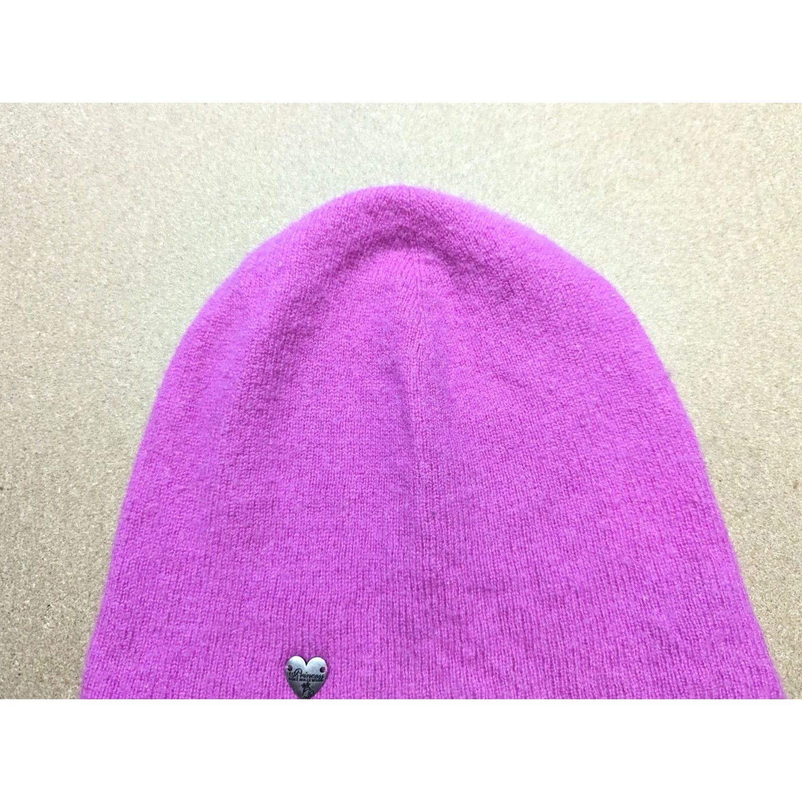 Pinko Princess Goes Hollywood Beanie Hat Wool / Cashmere Pink Womens XS-S Ladies Beanie Hat Womens Winter Hat Beanie Size ONE SIZE - 3 Thumbnail