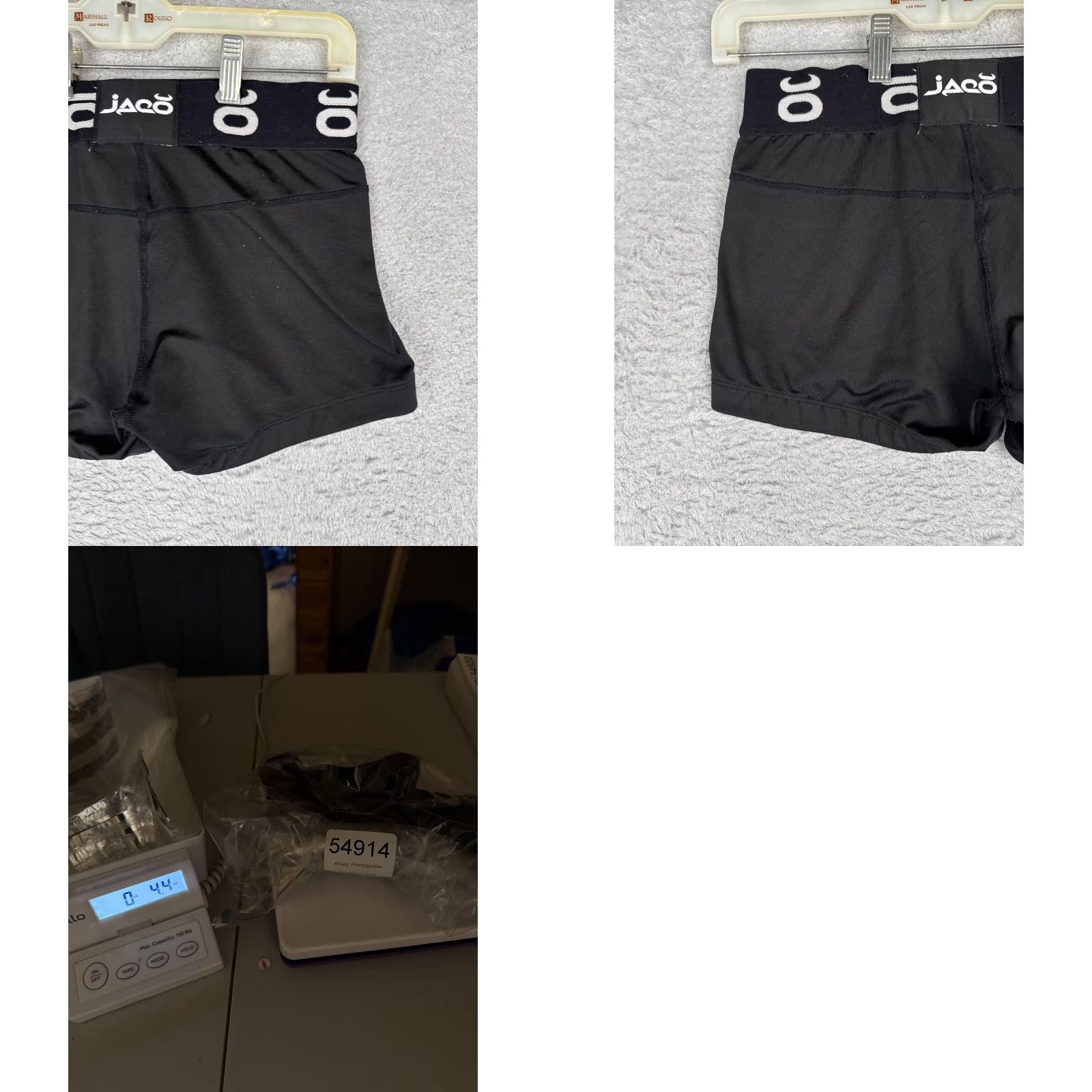 Vintage JACO Mens XS Compression Shorts Black 4 Inseam Elastic Waist Training Athletic Size US 27 - 9 Thumbnail