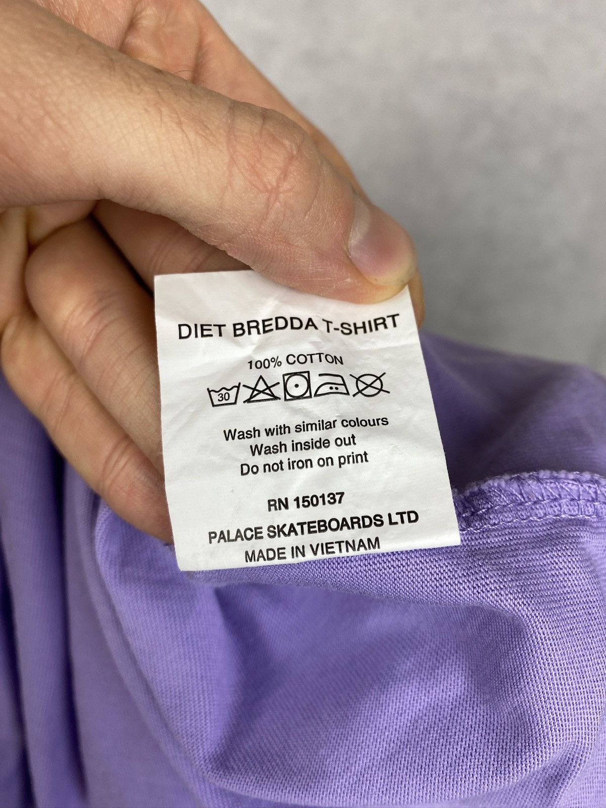 Palace Palace diet Bredda tshirt streetwear spell out logo drip Size US L / EU 52-54 / 3 - 5 Thumbnail