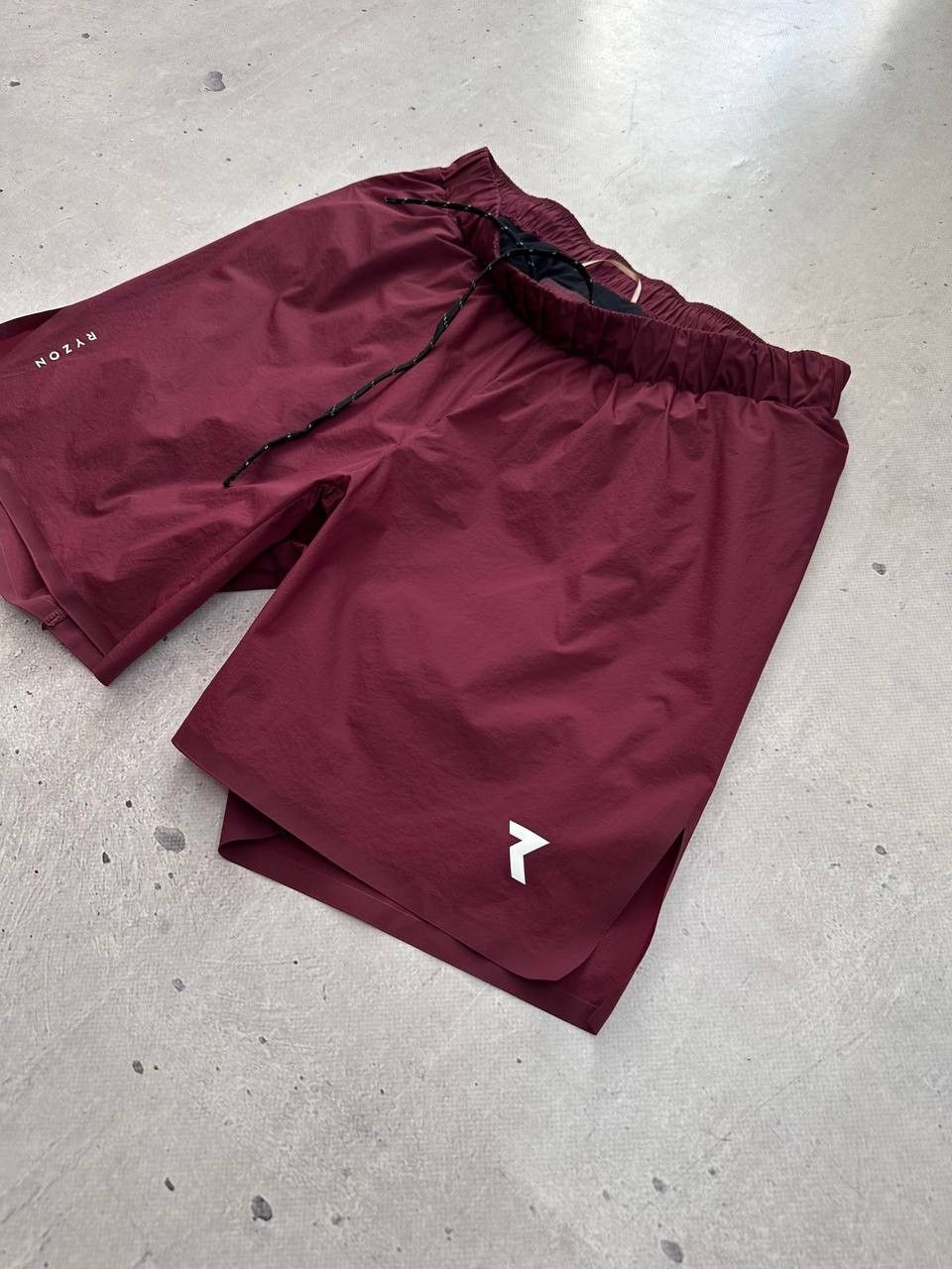 On Ryzon Alliance Series Running Shorts Burgundy Athletic Rapha Size US 30 / EU 46 - 3 Thumbnail