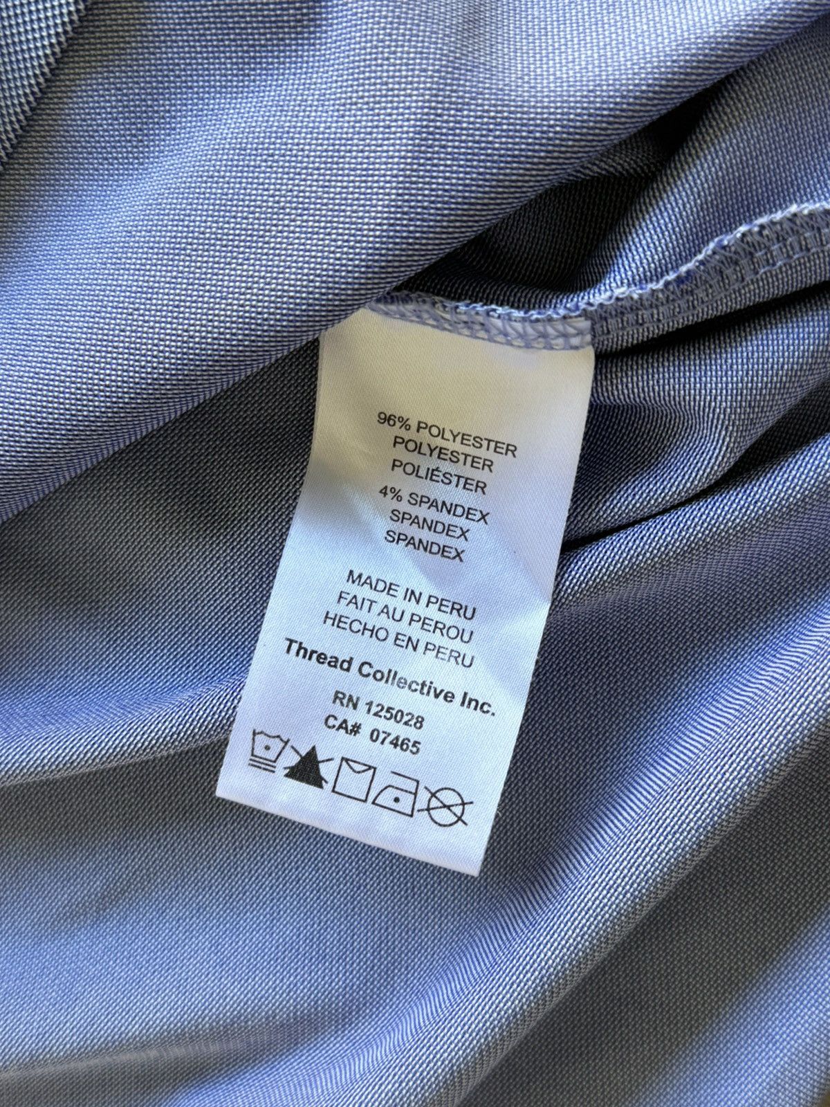 Psycho Bunny Psycho Bunny Men’s Akton Blue Sport Polo Shirt Size US L / EU 52-54 / 3 - 8 Thumbnail