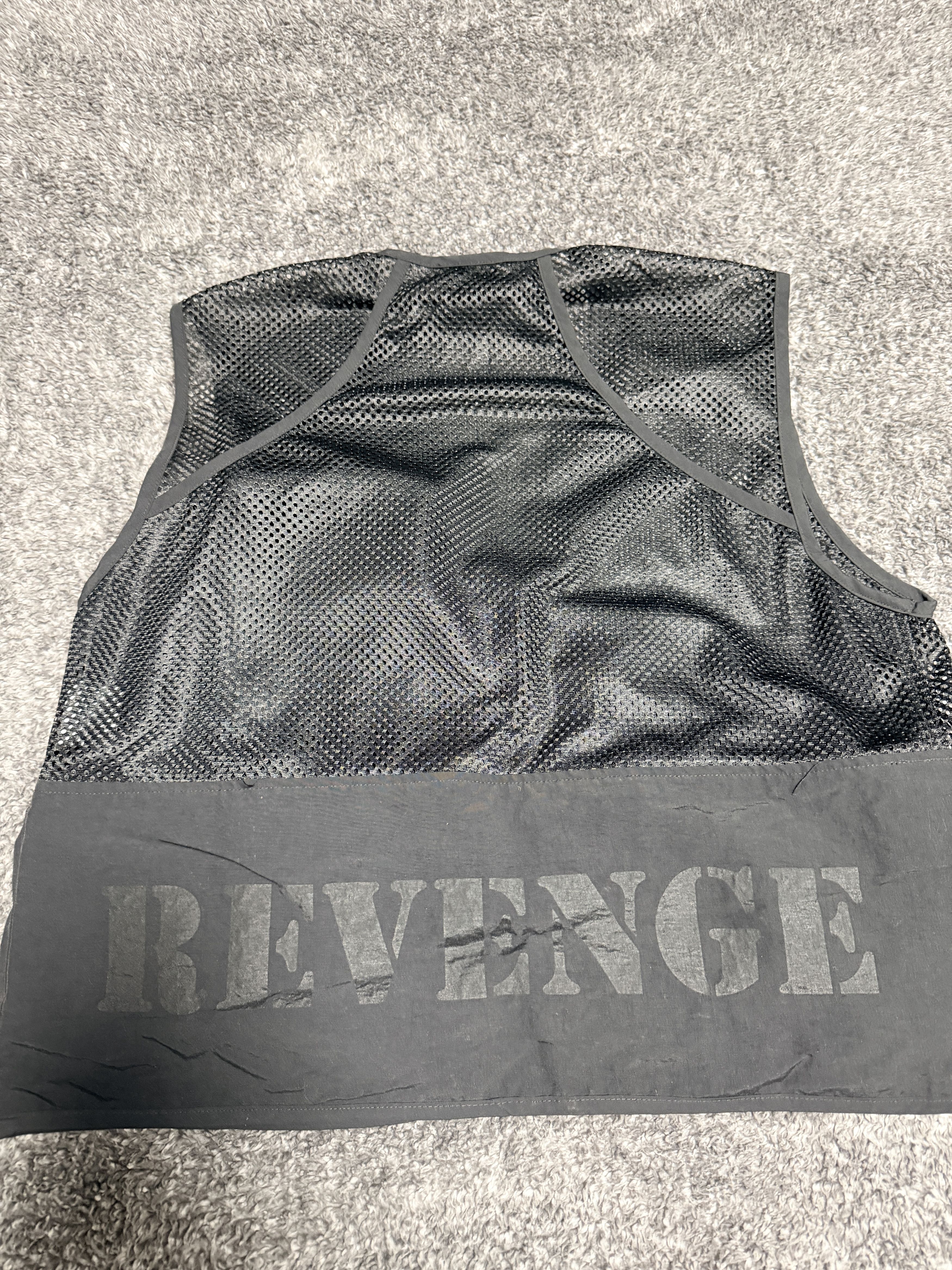 Revenge MESH CARGO UTILITY VEST BLACK Size US S / EU 44-46 / 1 - 1 Thumbnail