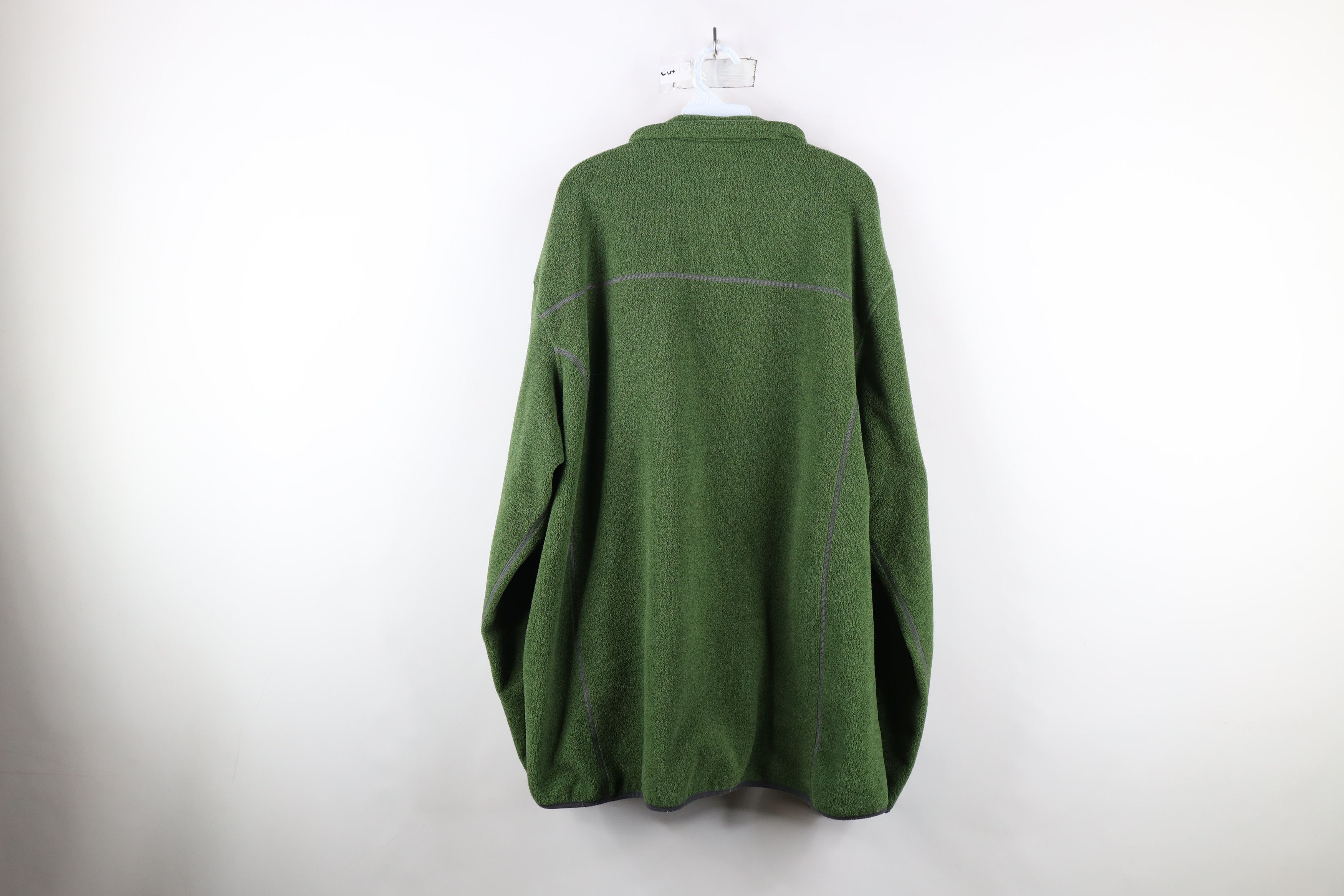 Duluth Trading Company × Vintage Duluth Trading Co Fleece Full Zip Sweater Jacket Green Size US XXL / EU 58 / 5 - 12 Thumbnail