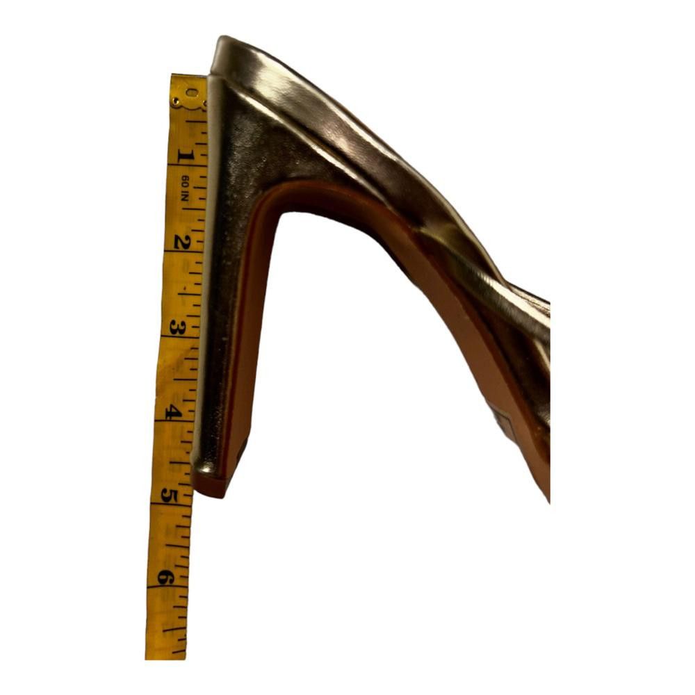 Lulus Lulus l Mullane Gold Strappy High Heel Slide Sandals Size 6 Size US 6 / IT 36 - 6 Thumbnail