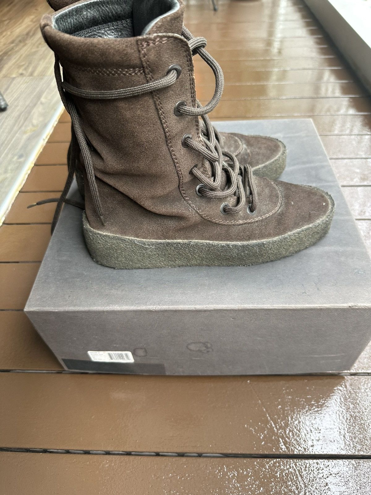 Kanye West × Yeezy Yeezy season 4 crepe boot (42) | Grailed