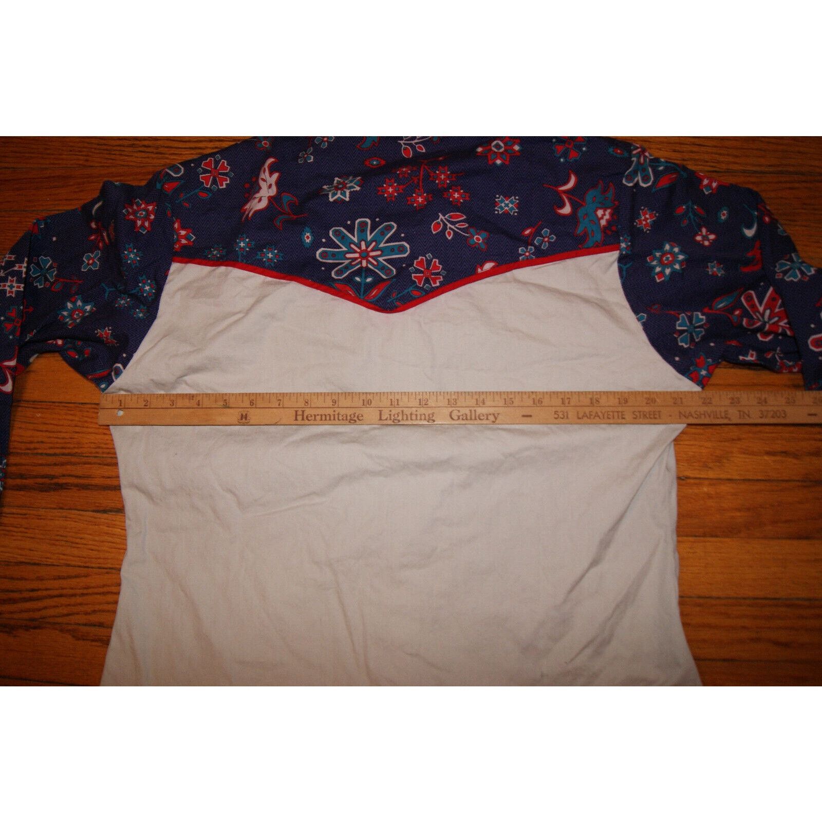 Wrangler VTG Wrangler Western Button Shirt Womens Large Rodeo Cowgirl Size L / US 10 / IT 46 - 6 Thumbnail