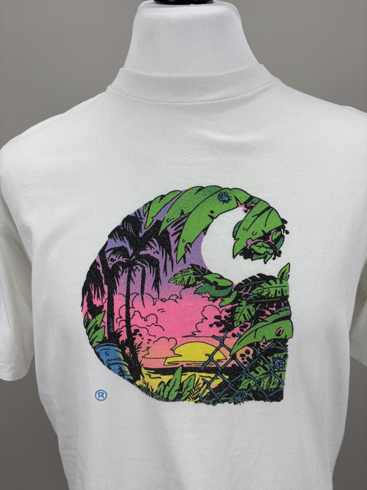 Carhartt × Carhartt Wip Mens t shirt Carhartt Size L Color White Size US L / EU 52-54 / 3 - 3 Thumbnail