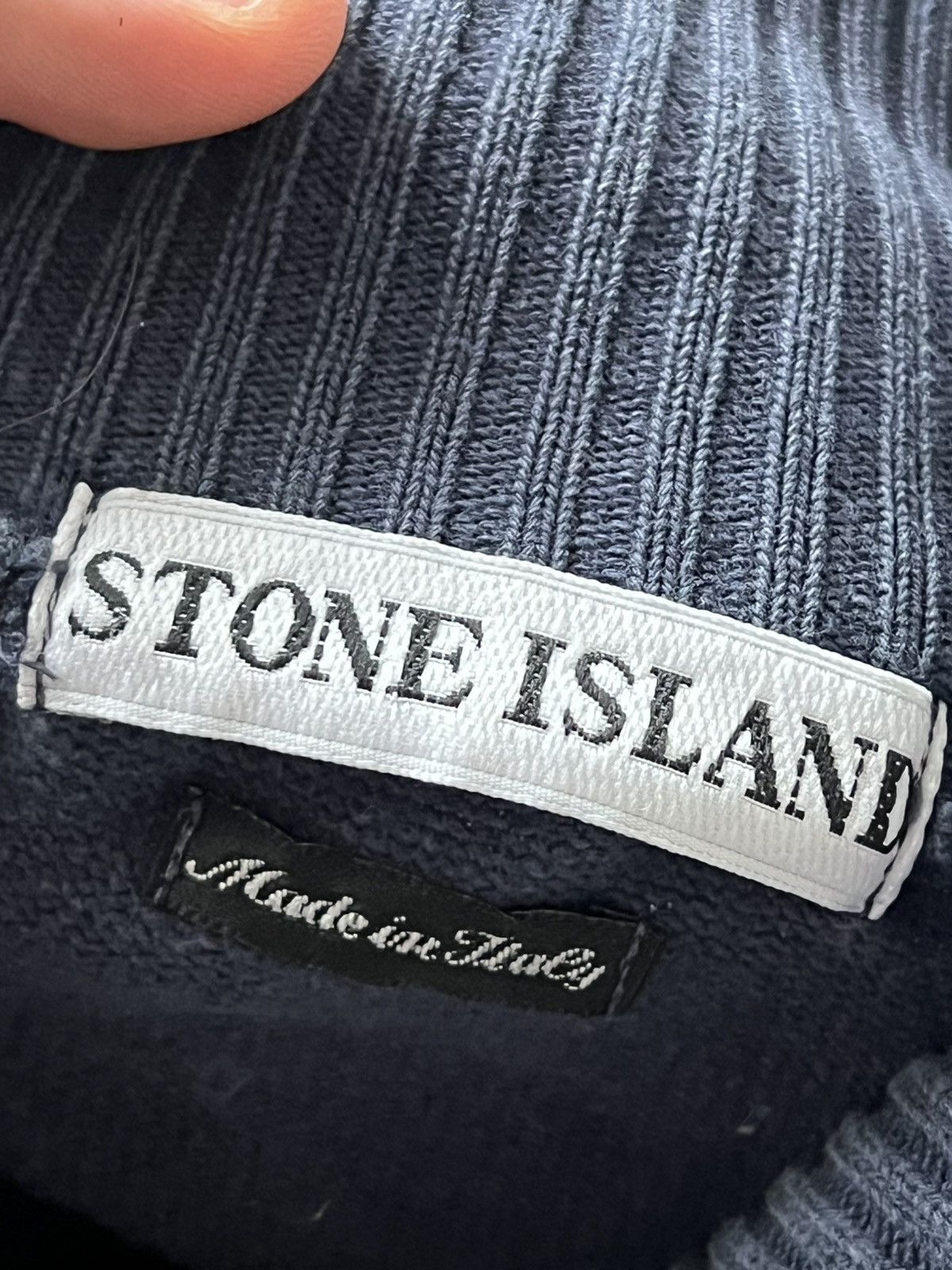 Stone Island Bery Rare Vintage Stone Island Men’s 90s High Neck Sweater Size US XL / EU 56 / 4 - 18 Thumbnail