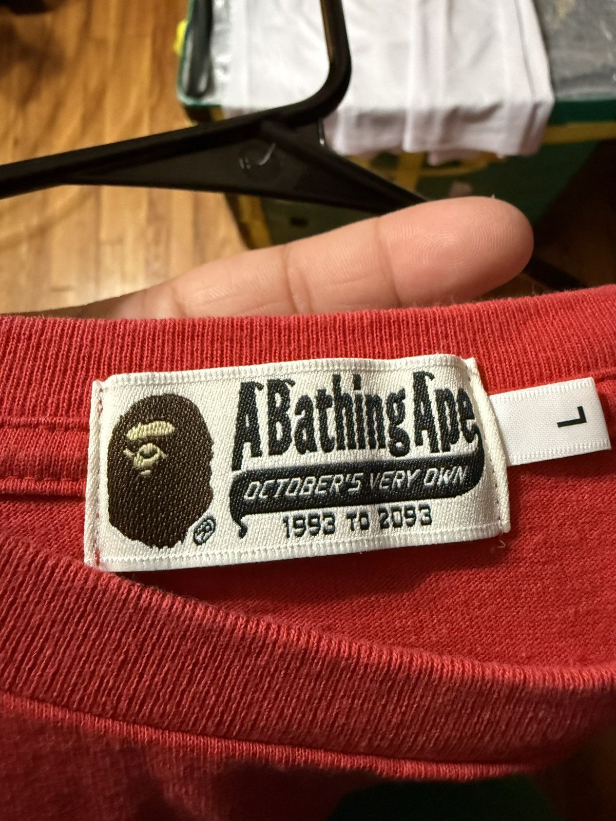Bape × October's Very Own Bape x Ovo Long Sleeve Size Large Size US L / EU 52-54 / 3 - 6 Thumbnail