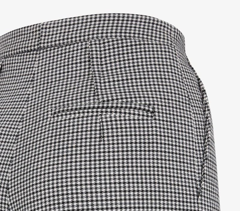 Fendi o1loc1c1024 FR6397 Houndstooth Pant in Grey Size 36" / US 14 / IT 50 - 4 Thumbnail