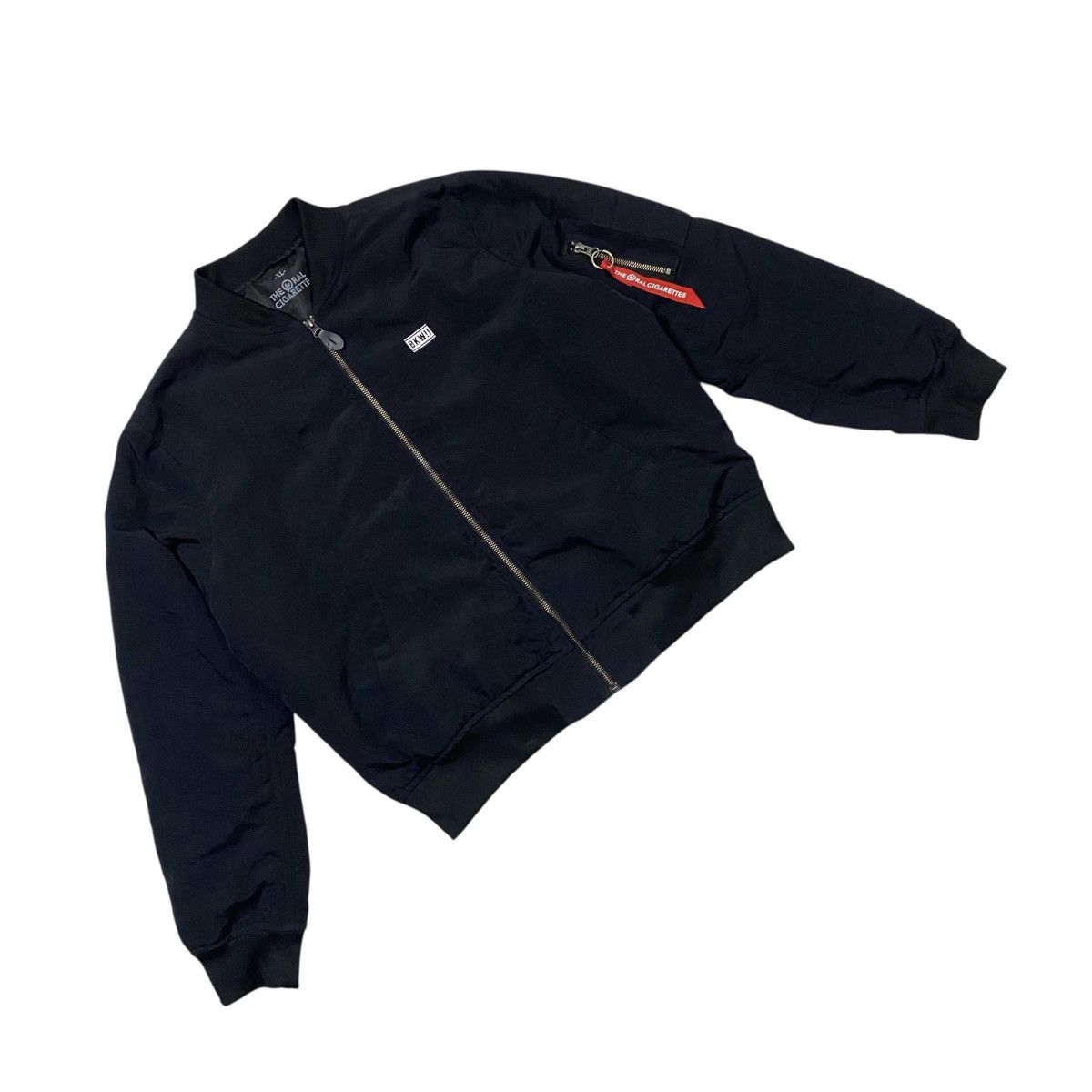 Japanese Brand THE ORAL CIGARETTES MA-1 Jacket Black Japan Rock Banc Size US L / EU 52-54 / 3 - 9 Thumbnail