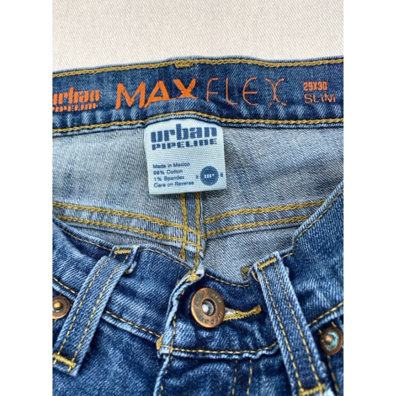 Vintage VINTAGE Urban Pipeline Jeans? Size US 29 - 6 Thumbnail
