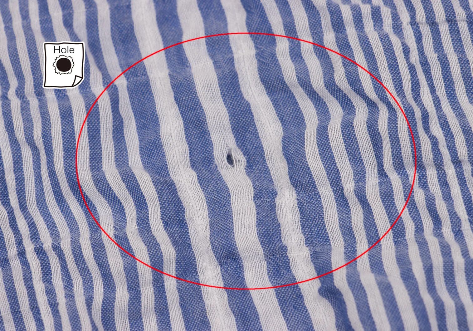 Yohji Yamamoto Yohji Yamamoto Wrinkled Stripe Long Shirt Blue White Size US M / EU 48-50 / 2 - 10 Thumbnail