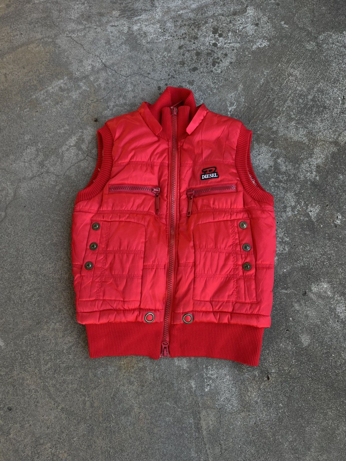 Diesel Crazy Vintage Diesel Vest Faux Fur If Six Was Nine Y2k LGB Size US S / EU 44-46 / 1 - 1 Thumbnail