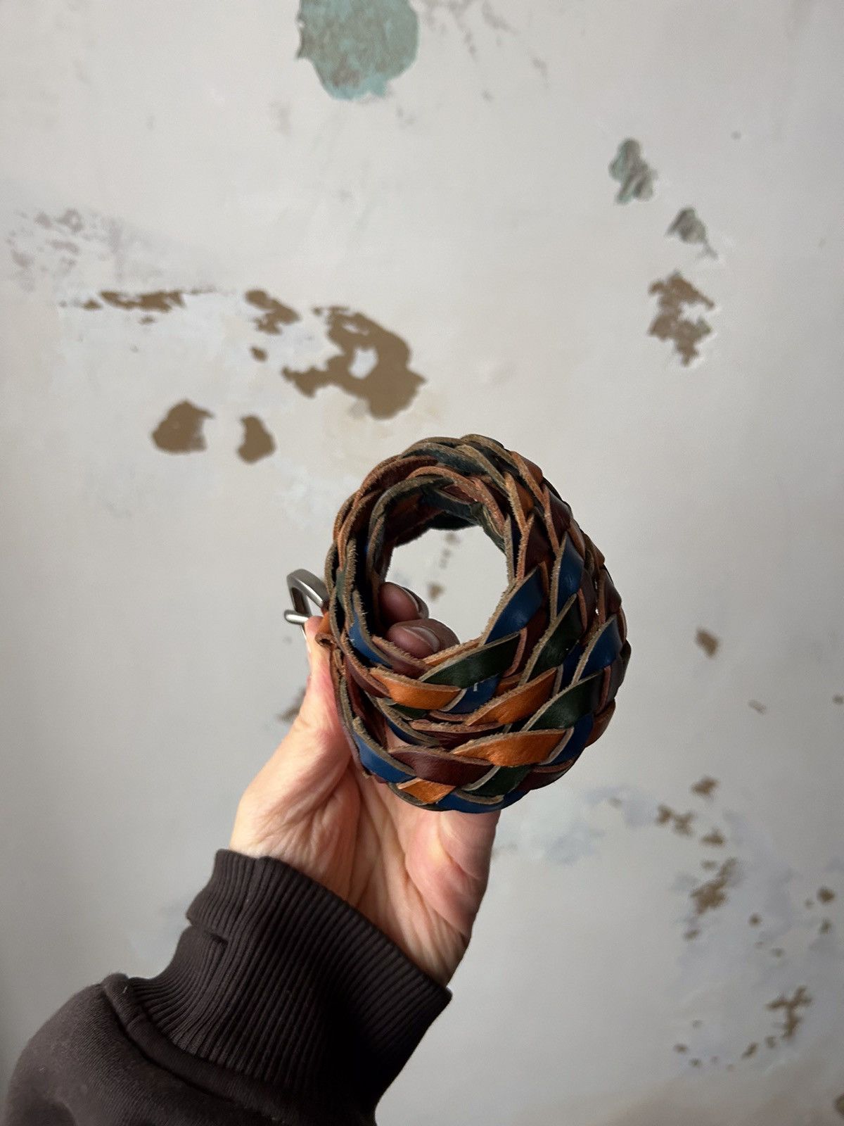 Leather × Vintage BRAIDED LEATHER BELT Size ONE SIZE - 2 Thumbnail