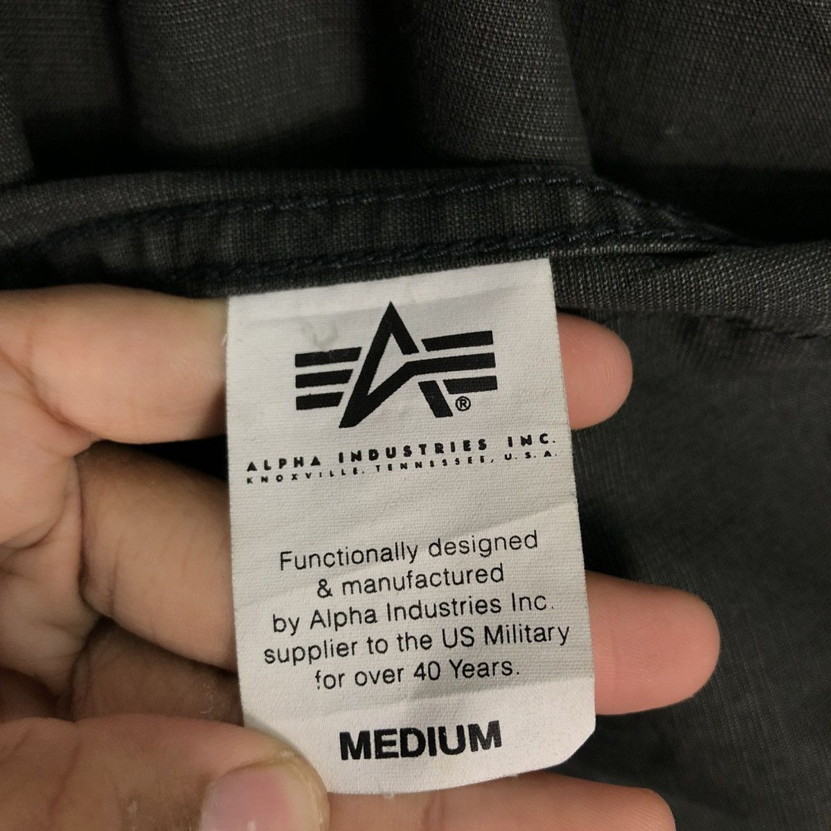 Alpha Industries 🔥VINTAGE CHORE WORK JACKET ALPHA INDUSTRIES MILITARY Size US M / EU 48-50 / 2 - 20 Thumbnail