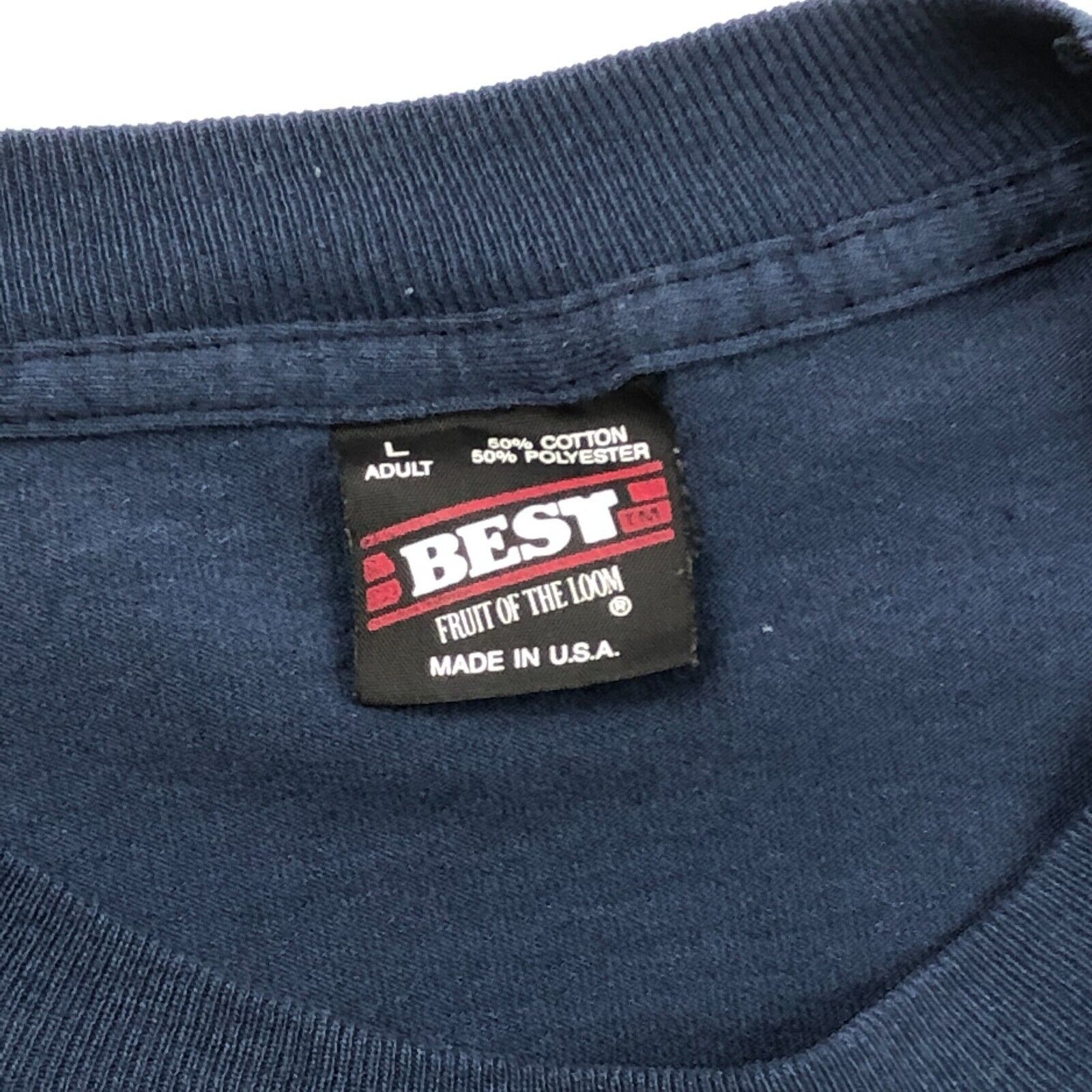 Vintage Vintage 90s Latino Athletics Baseball Navy Longsleeve Size US L / EU 52-54 / 3 - 4 Thumbnail