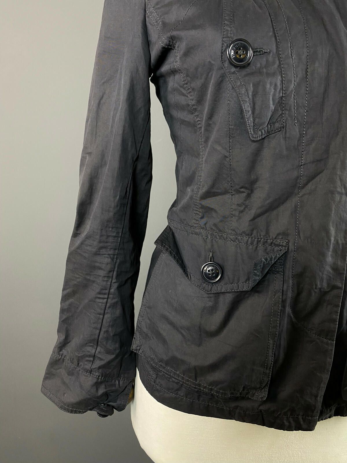 Eddie Bauer Ladies Blauer USA Black Button Down Nylon Jacket Size S Size S / US 4 / IT 40 - 6 Thumbnail