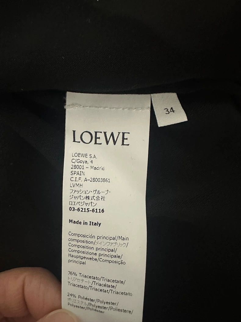 Loewe Loewe size 34 Shirt jacket, classic black model Size S / US 4 / IT 40 - 6 Thumbnail