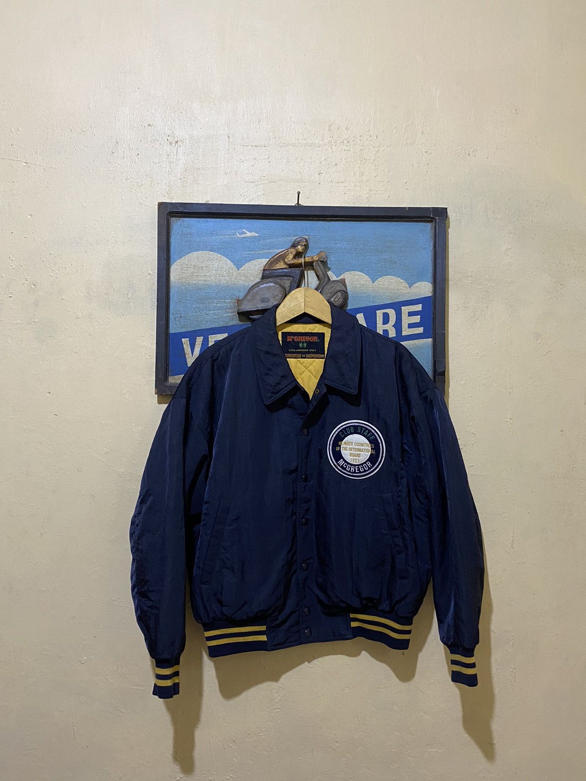 McGregor MC GREGOR VINTAGE VARSITY JACKET 90s Size US M / EU 48-50 / 2 - 1 Thumbnail