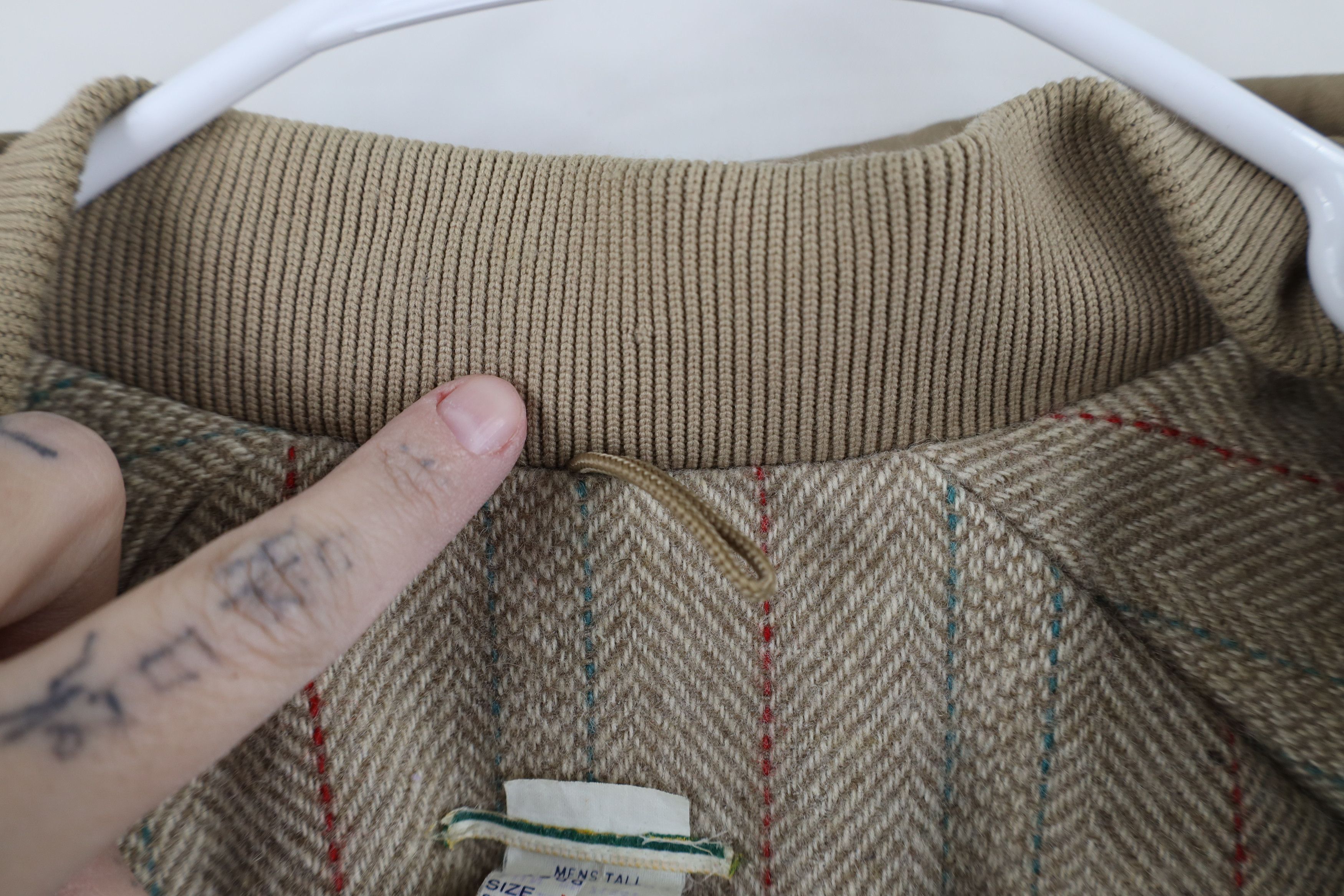 Woolrich Woolen Mills Vintage 90s Woolrich Wool Lined Trench Coat Parka Jacket USA Size US XL / EU 56 / 4 - 5 Thumbnail