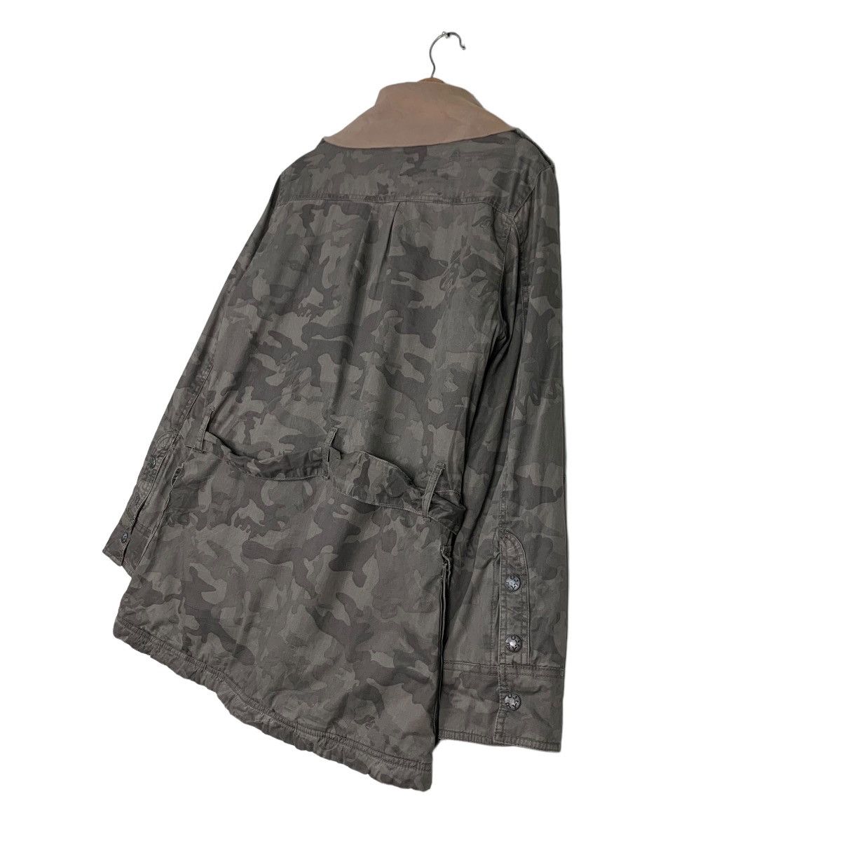 Japanese Brand ROXY Embroidery Small Logo Camo Belted Jacket #0302-C14 Size L / US 10 / IT 46 - 9 Thumbnail