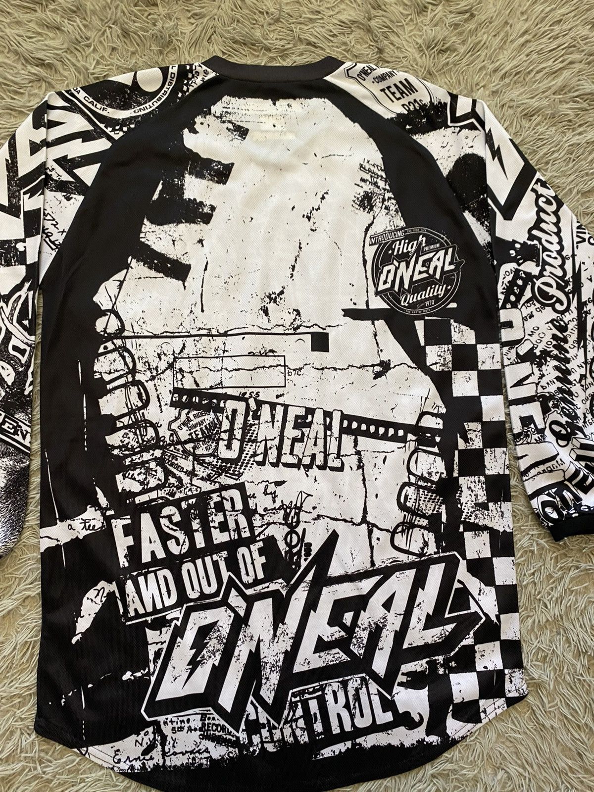 O'Neill O’Neal Motocross Element Series Jersey Comic Racing Rare Size US M / EU 48-50 / 2 - 12 Thumbnail